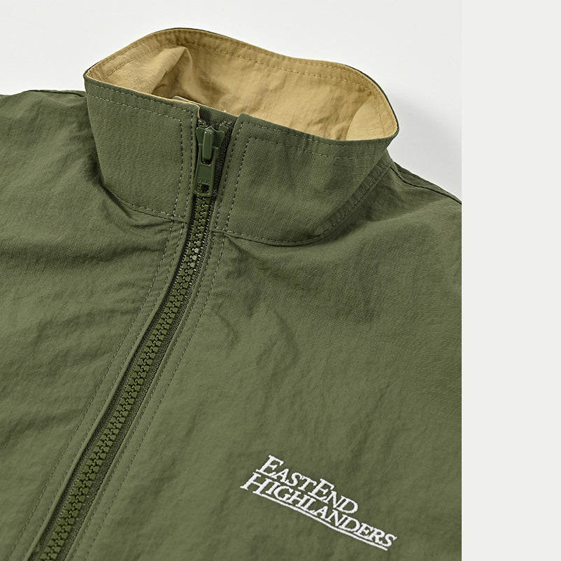 Boys & Girls Olive Embroidered Logo Gilet