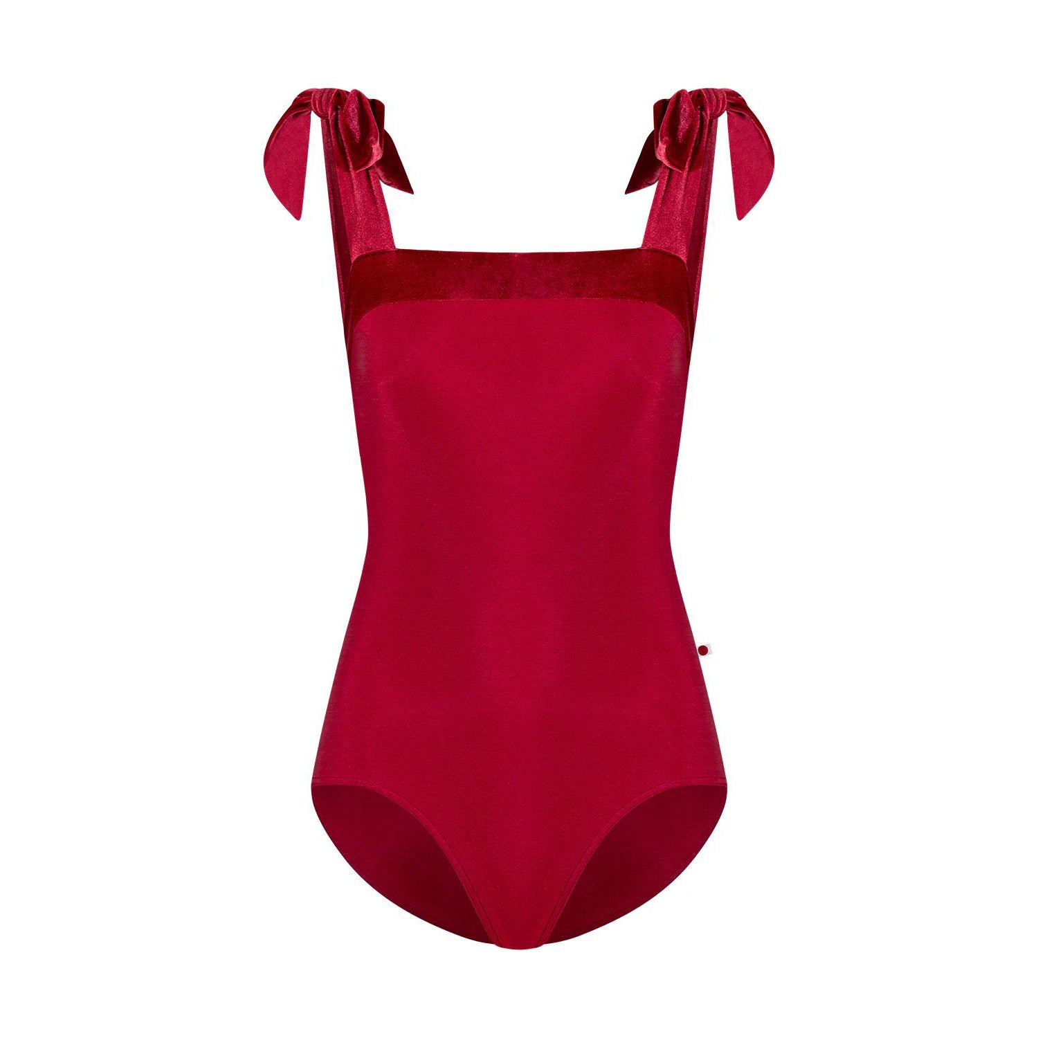 Women Red "Mimi/N-Berry/V-Cerise" Ballet Onesies