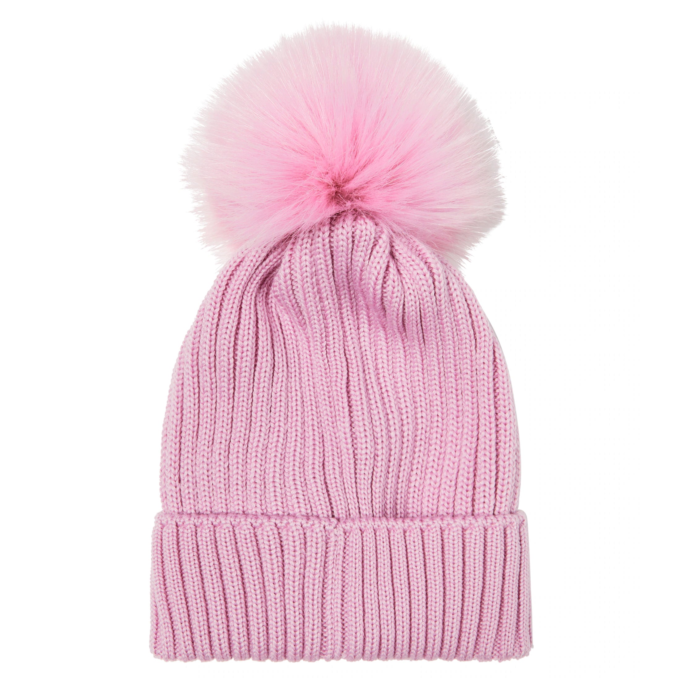 Girls Pink Wool Hat
