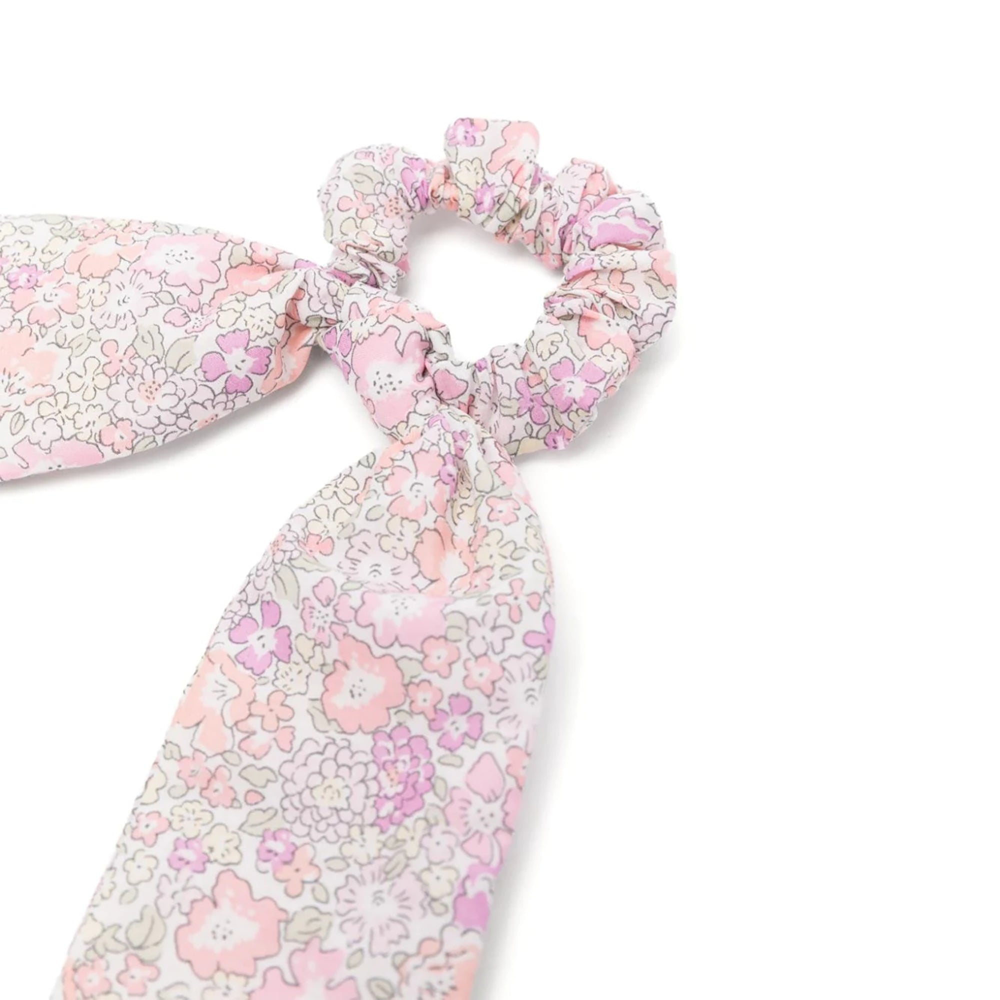 Girls Pink Floral Hair Ring