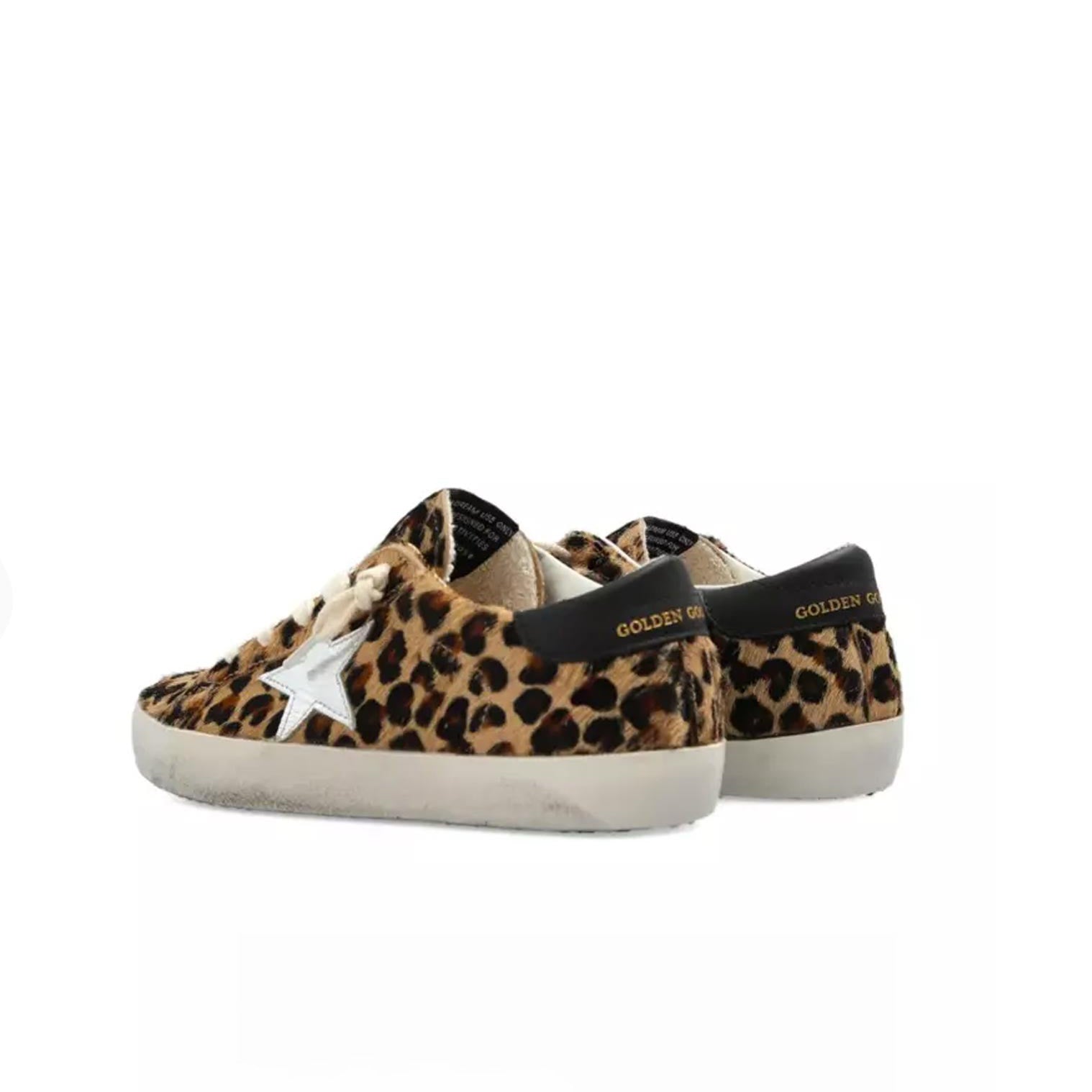 Boys & Girls Leopard "SUPER-STAR" Shoes