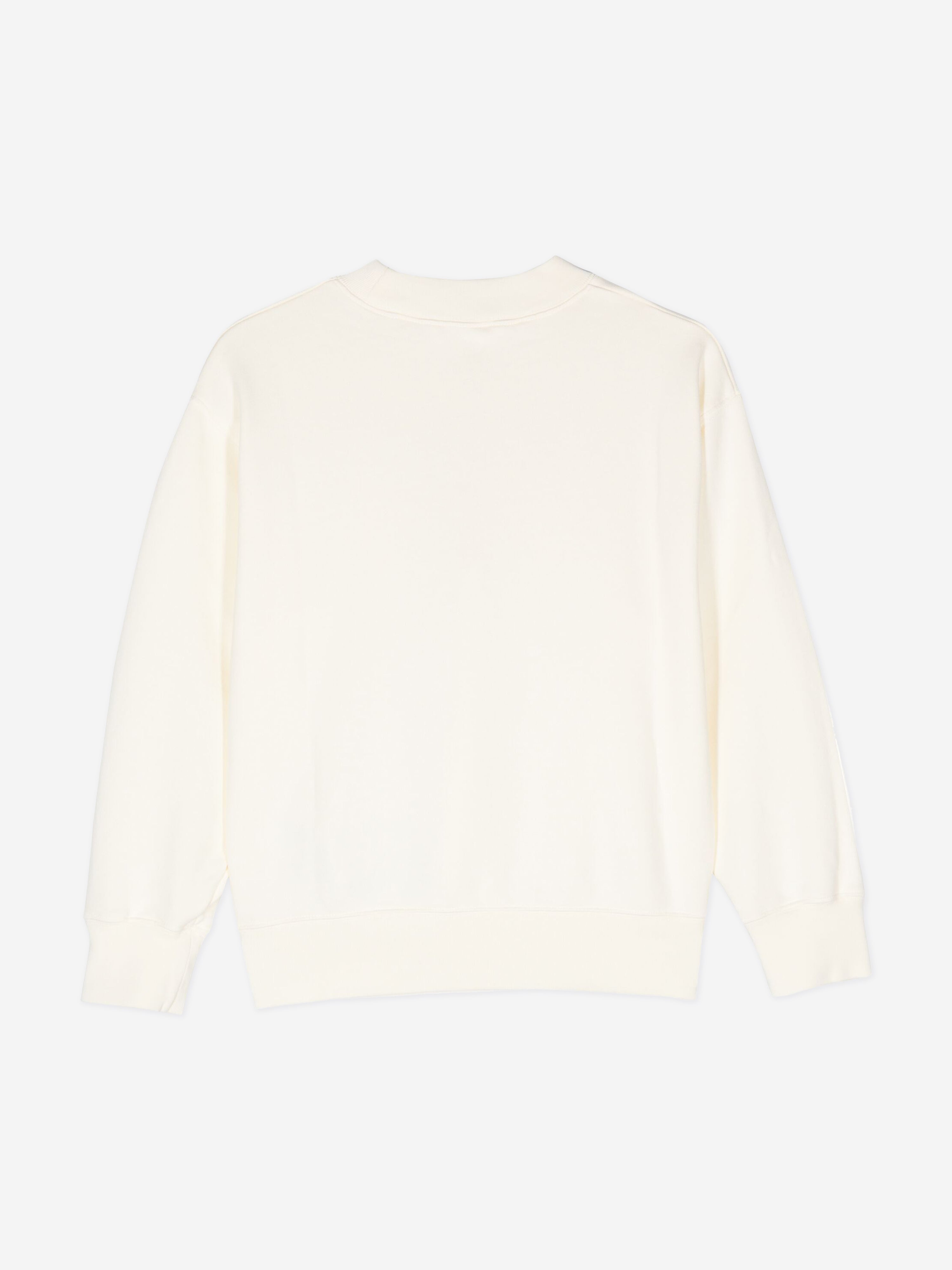 Palm Angels Kids Bear Crewneck Sweatshirt in Ivory