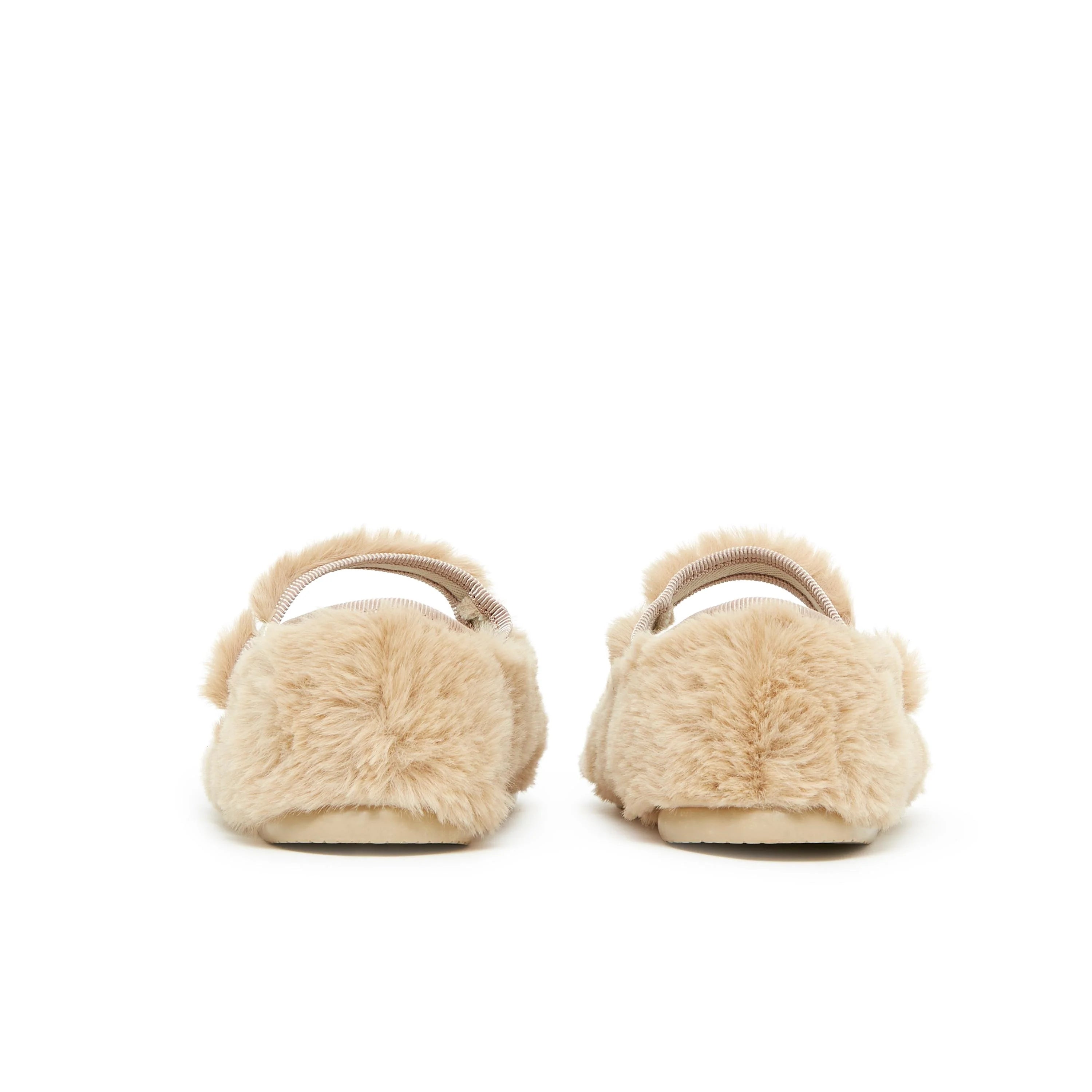 Girls Beige Flat Shoes