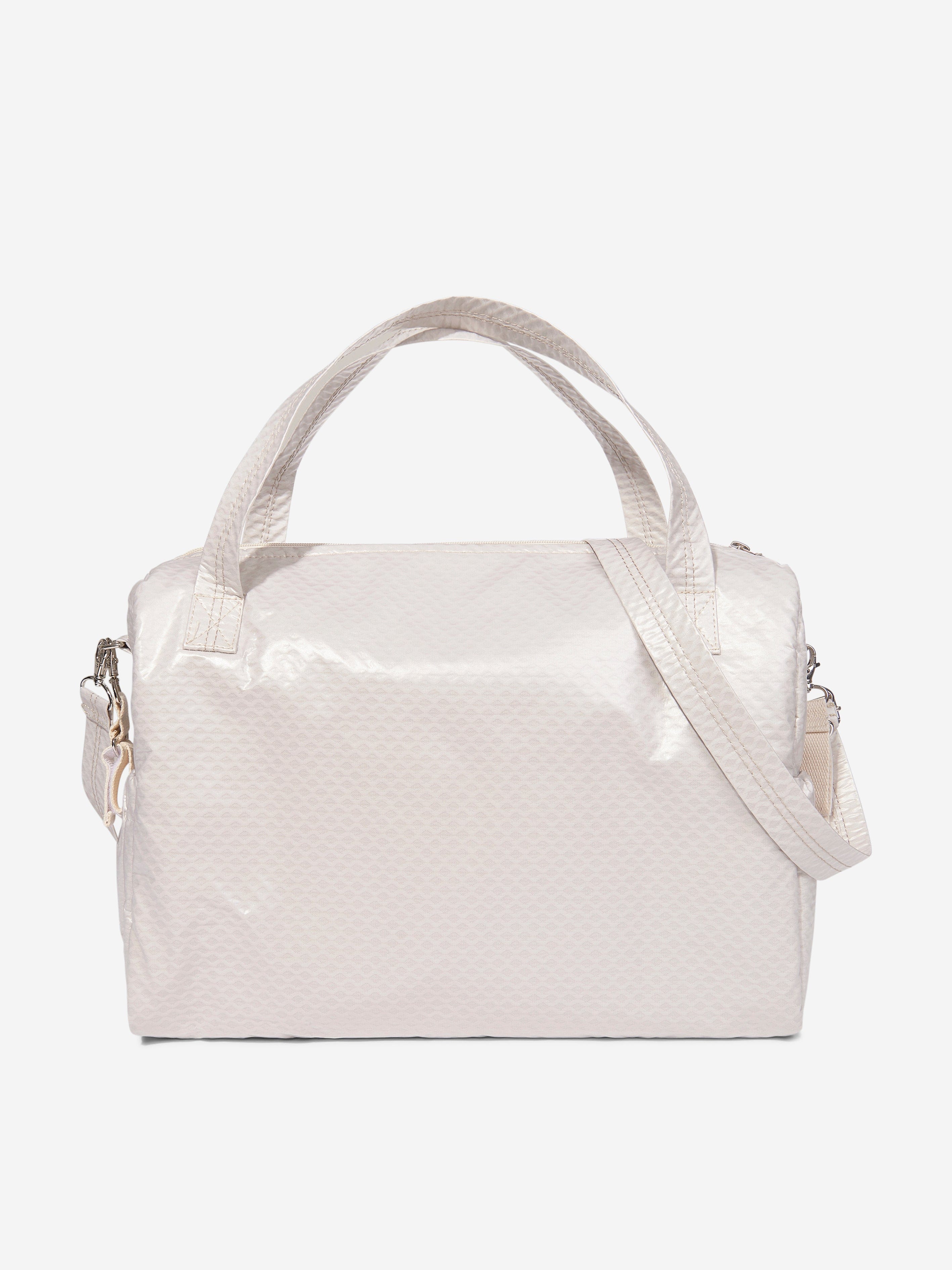 Baby Lace Trim Changing Bag in Beige (40 cm)