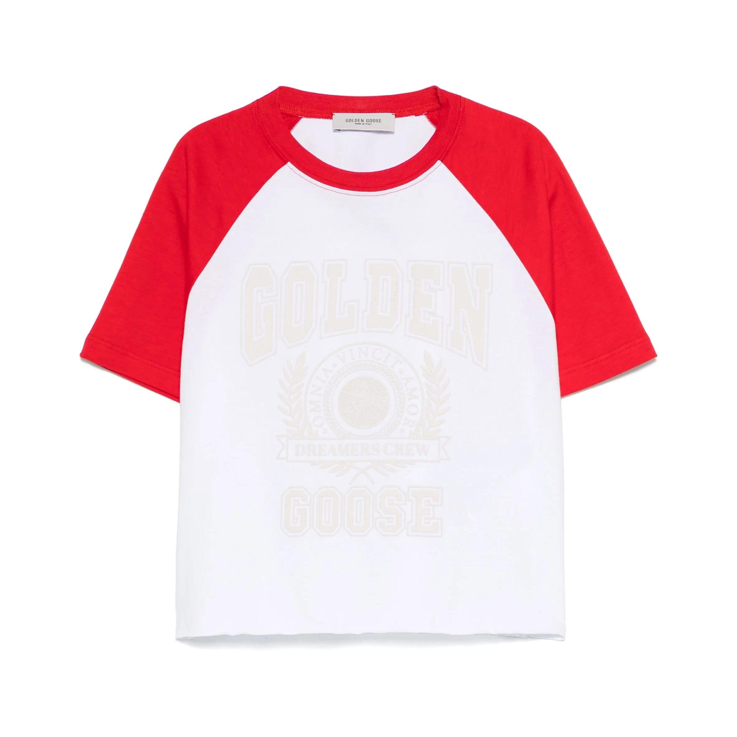 Boys & Girls Red Cotton T-Shirt