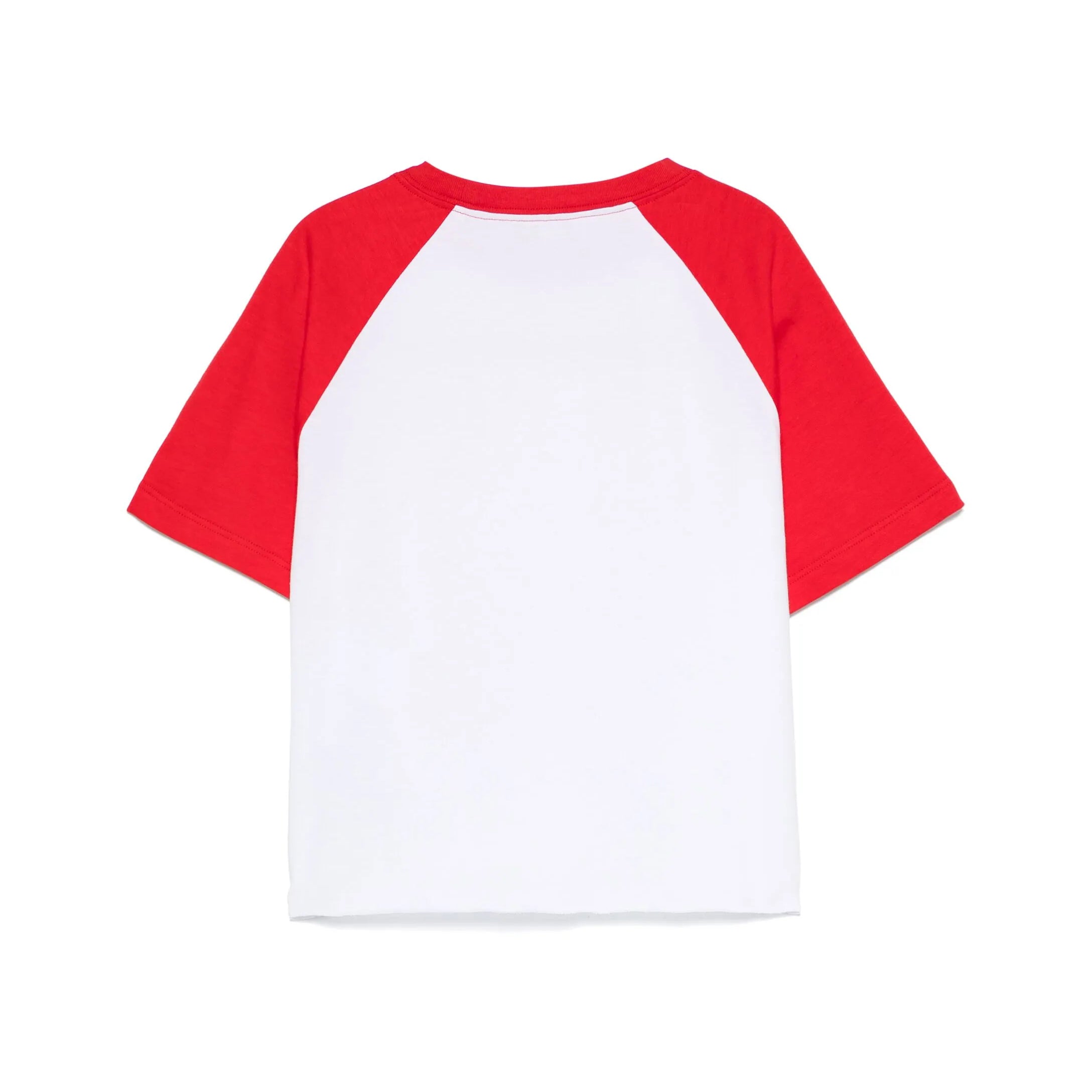 Boys & Girls Red Cotton T-Shirt