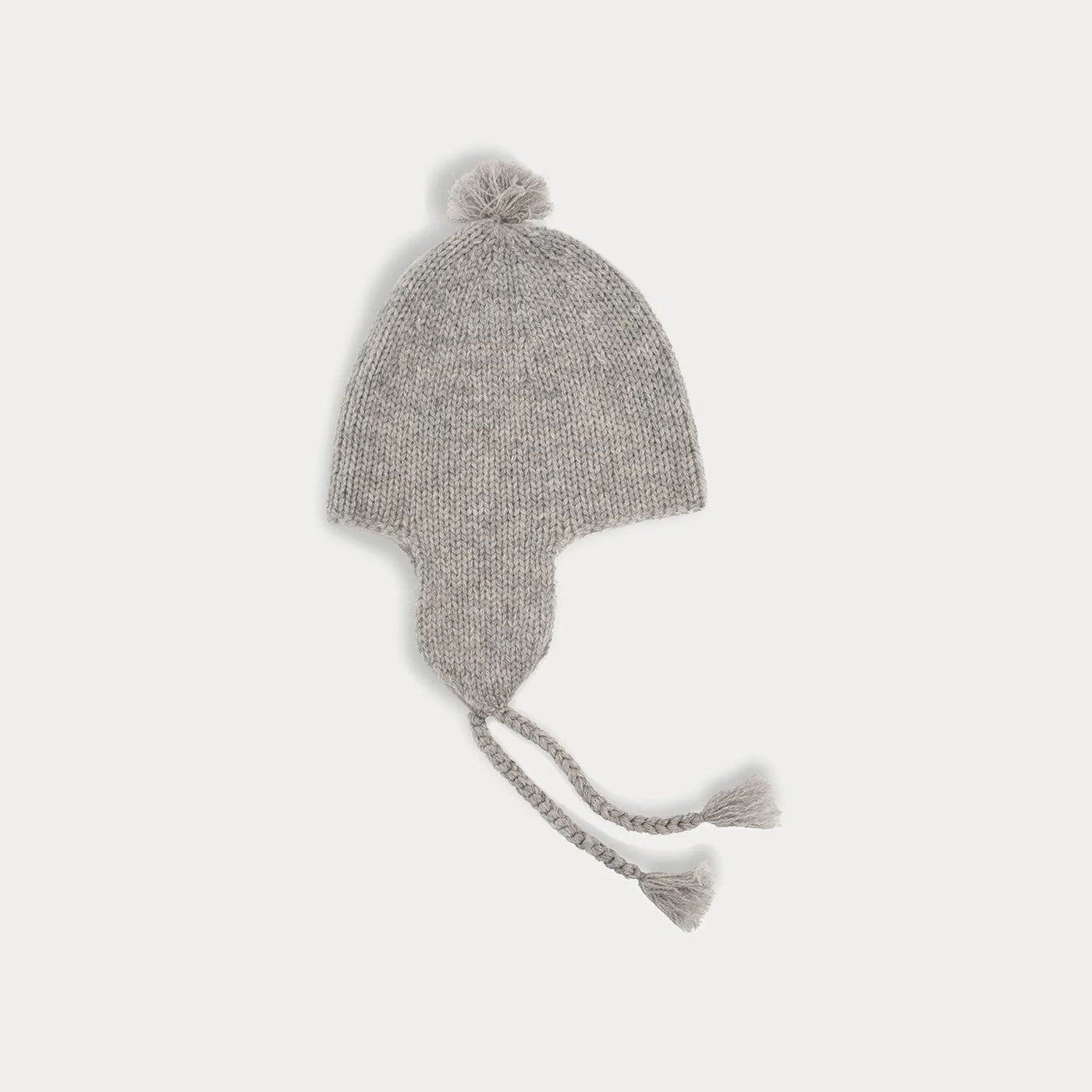 Baby Boys & Girls Grey Cashmere Hat