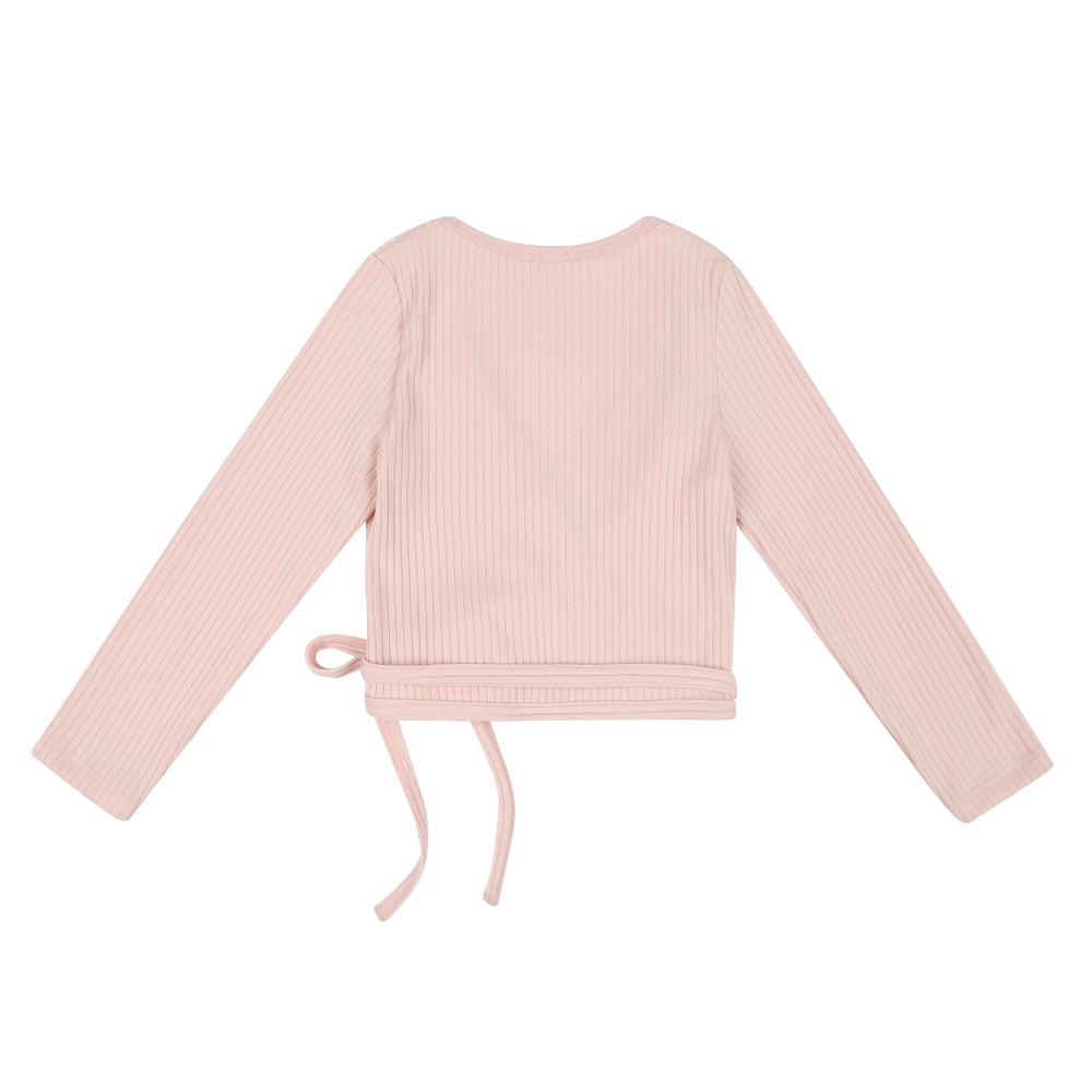 Girls Pink Ballet Cardigan