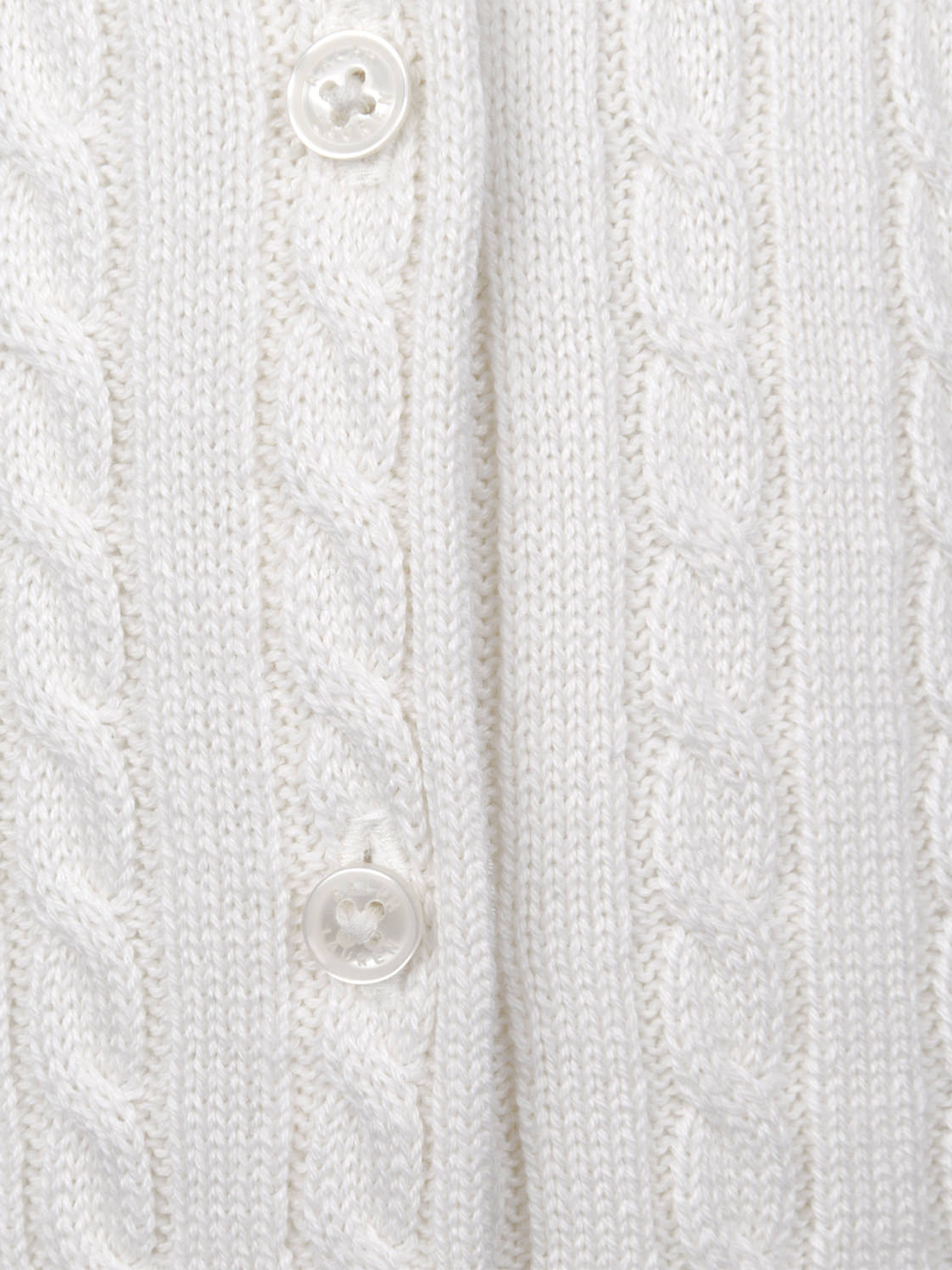 Baby Girls Cable Knit Cardigan