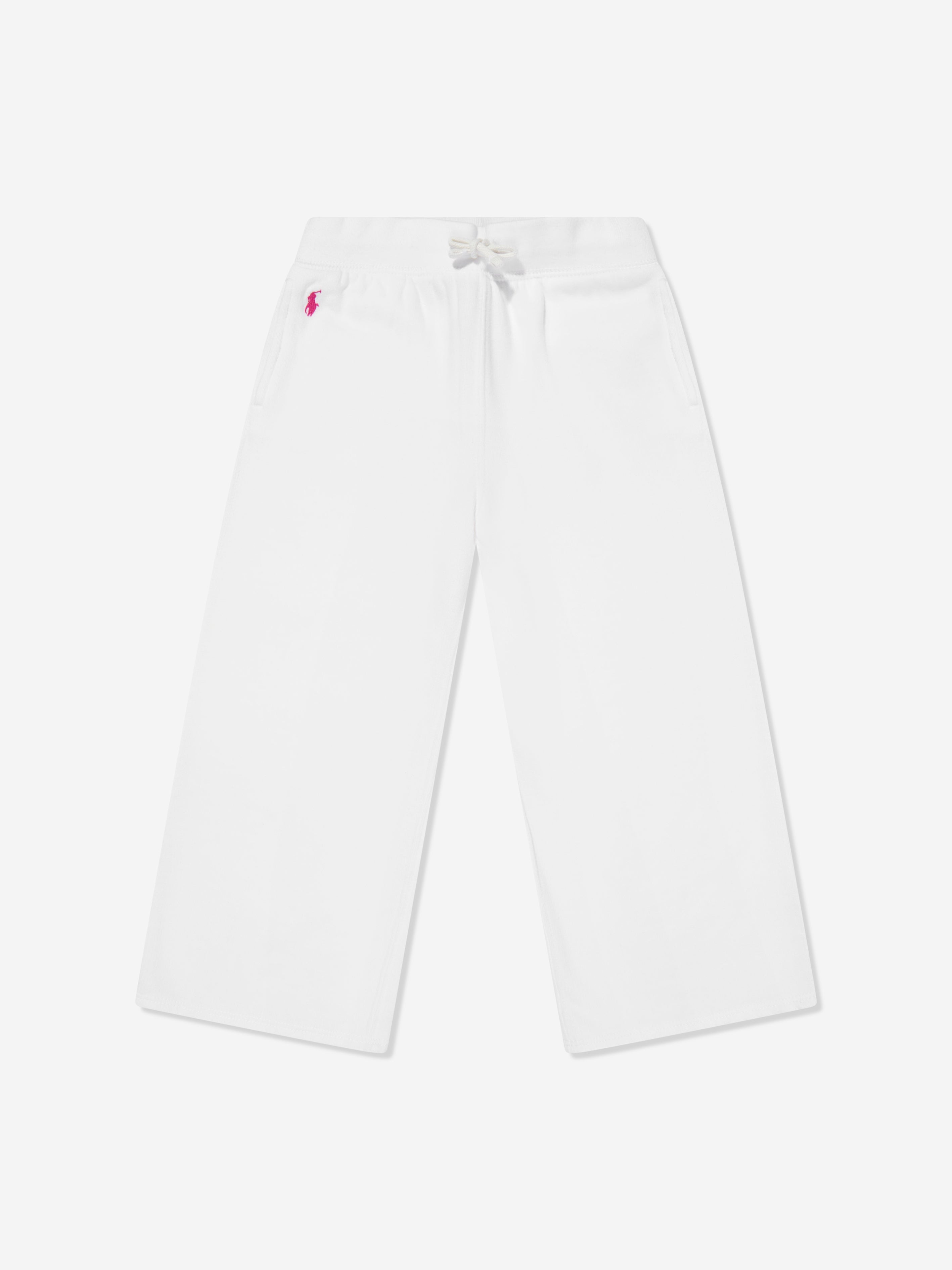 Girls Logo Joggers in White
