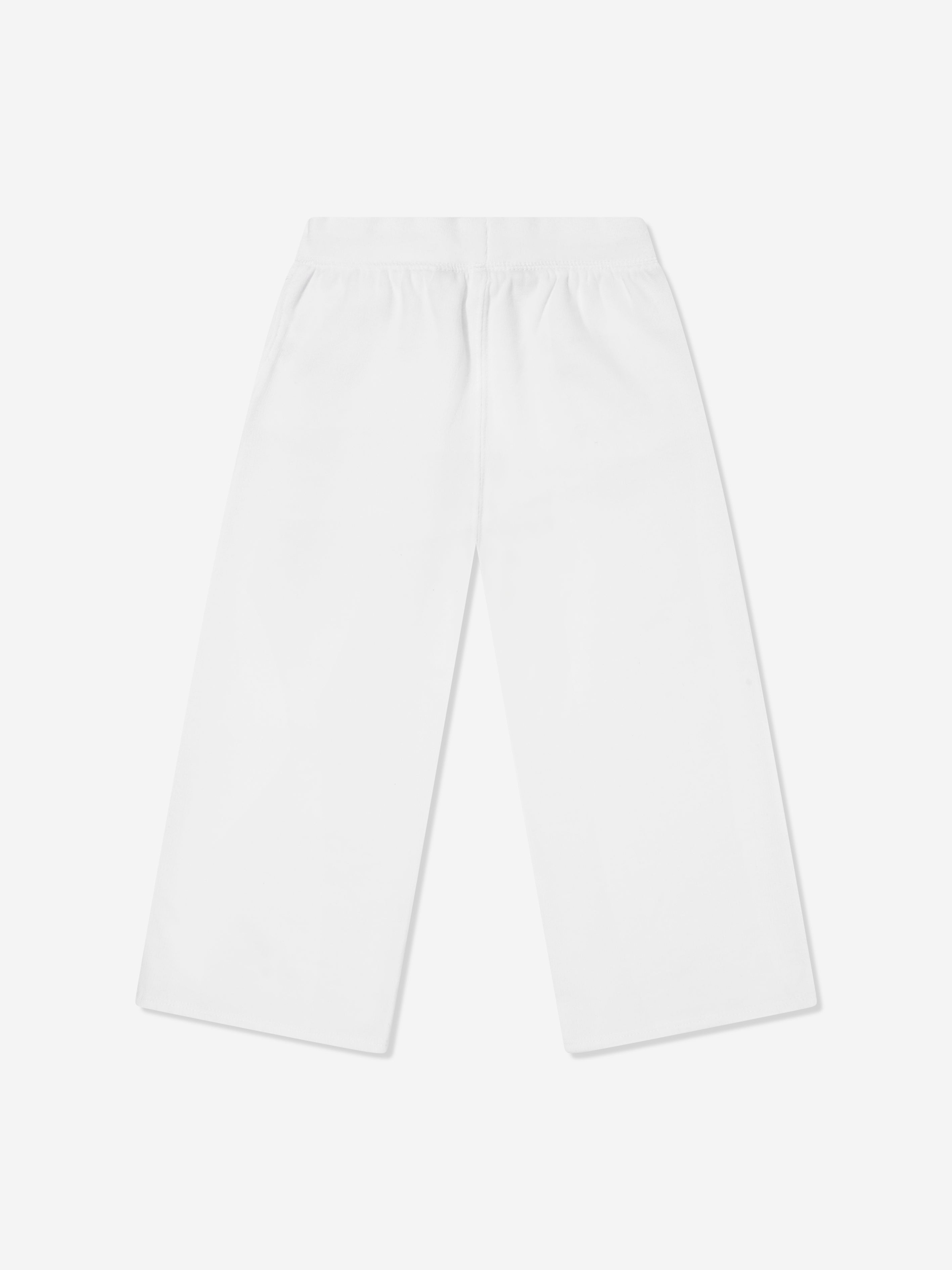 Girls Logo Joggers in White