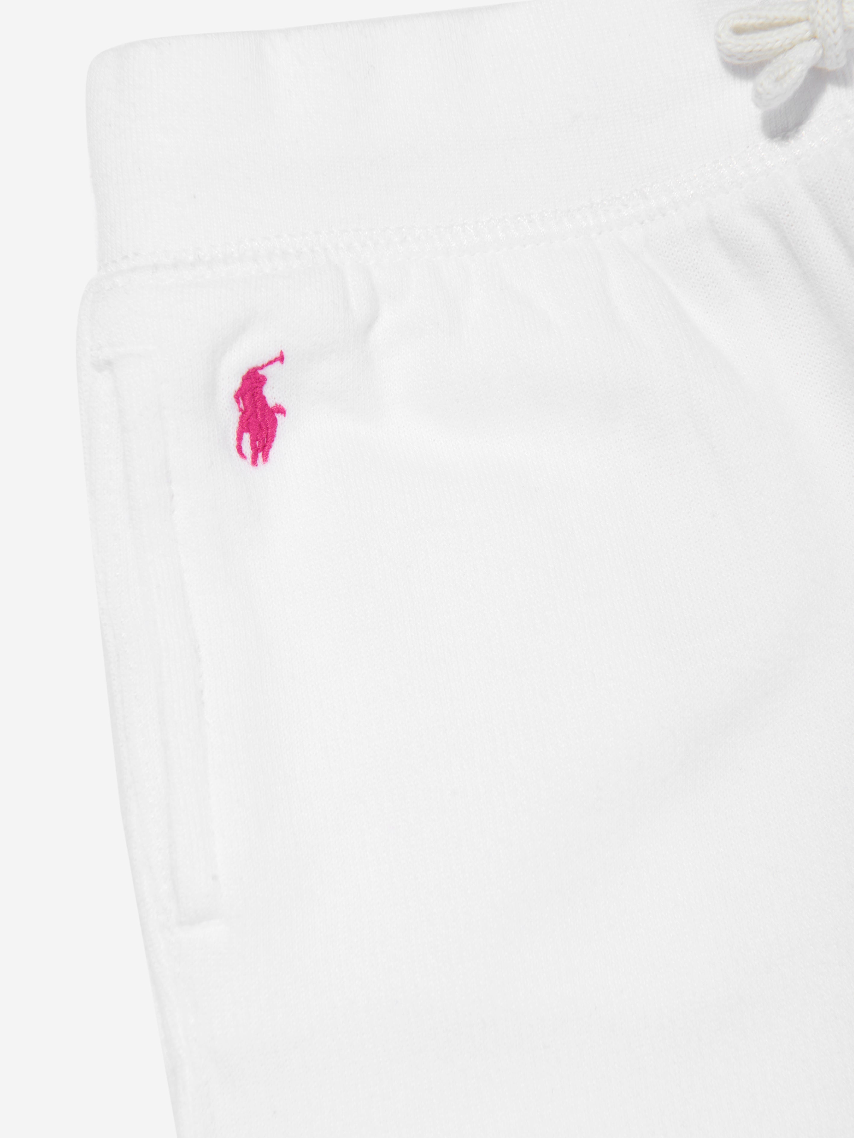 Girls Logo Joggers in White