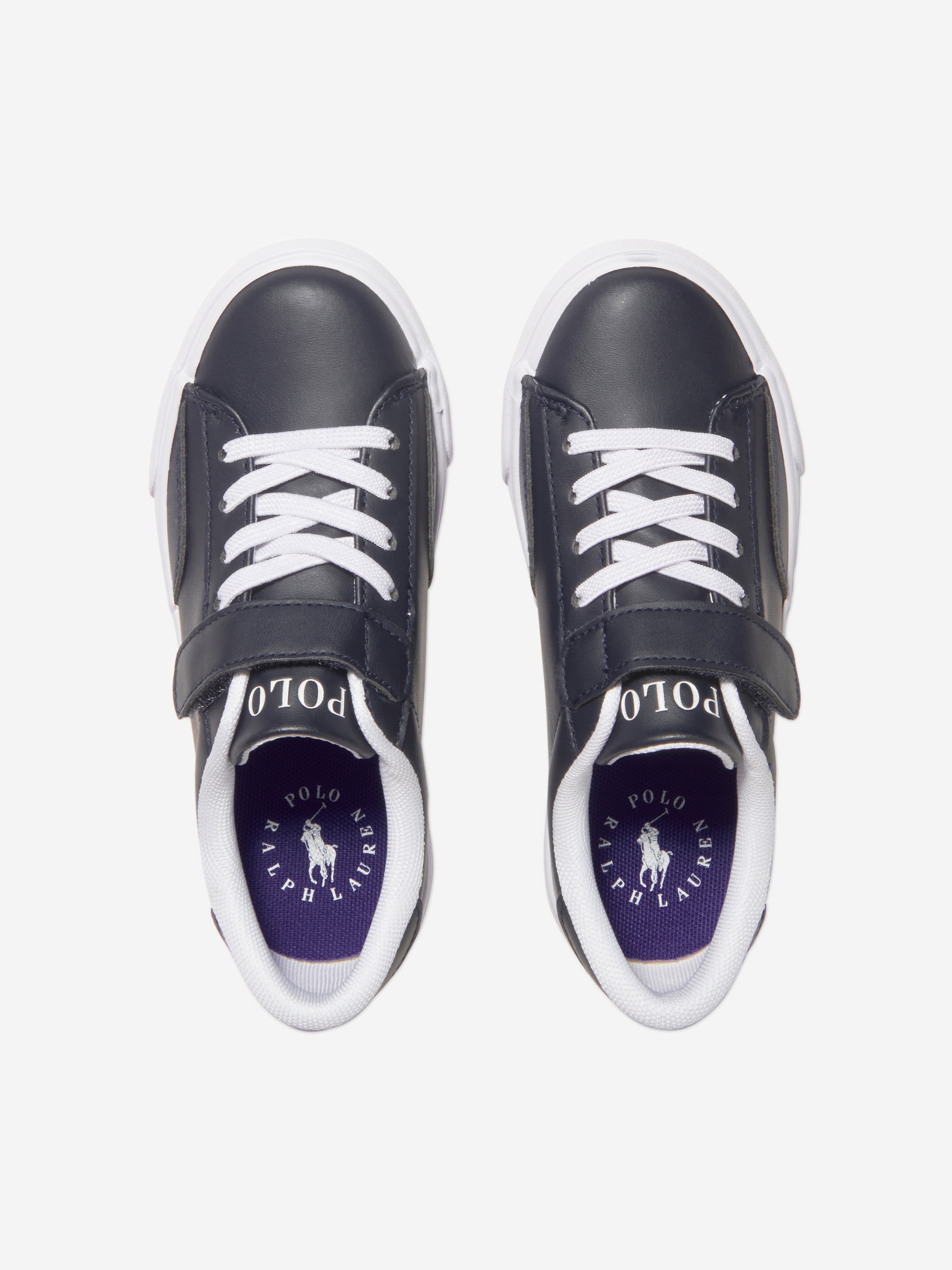 Boys Theron V Trainers in Navy