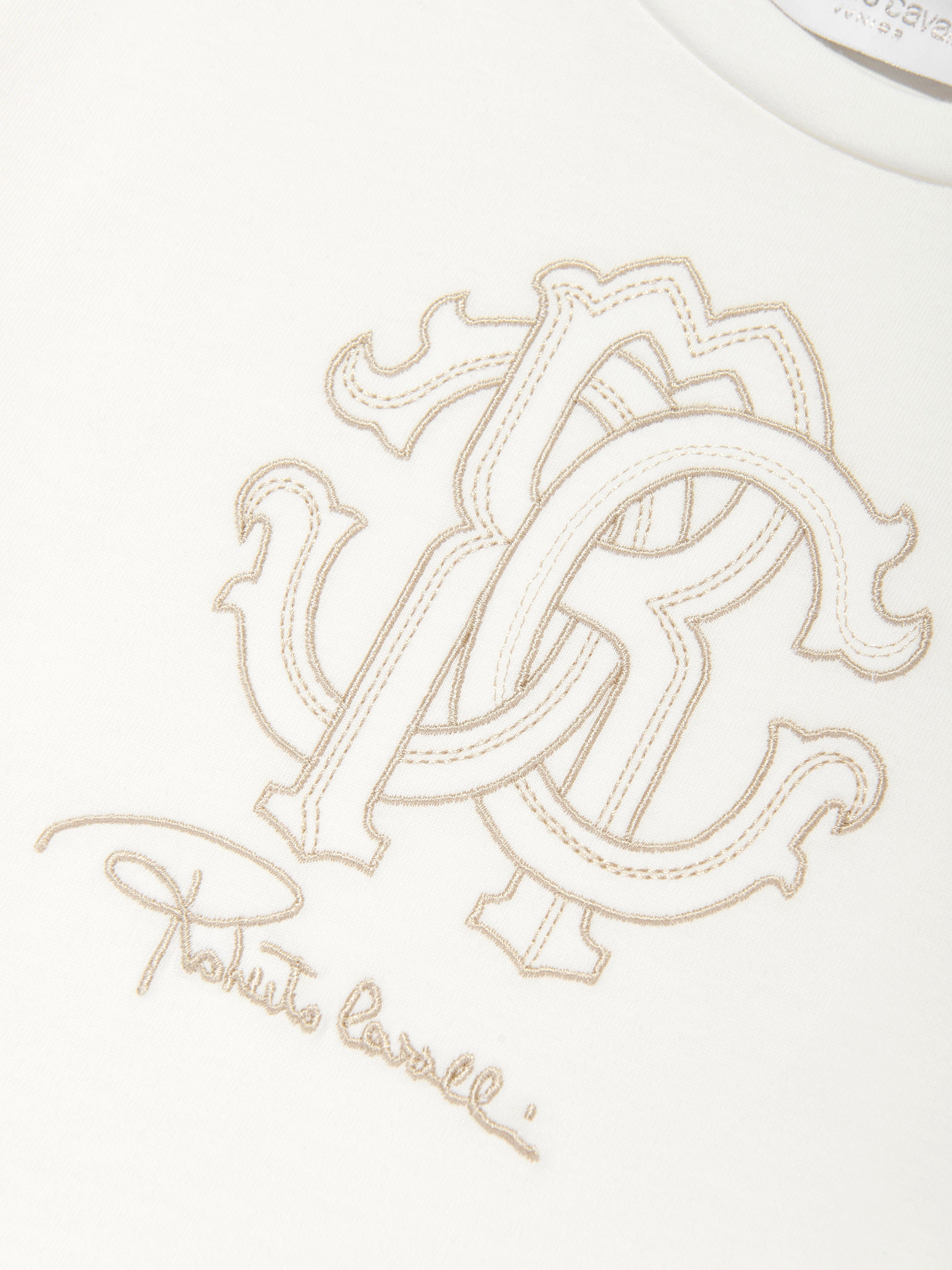Girls RC Logo T-Shirt in White