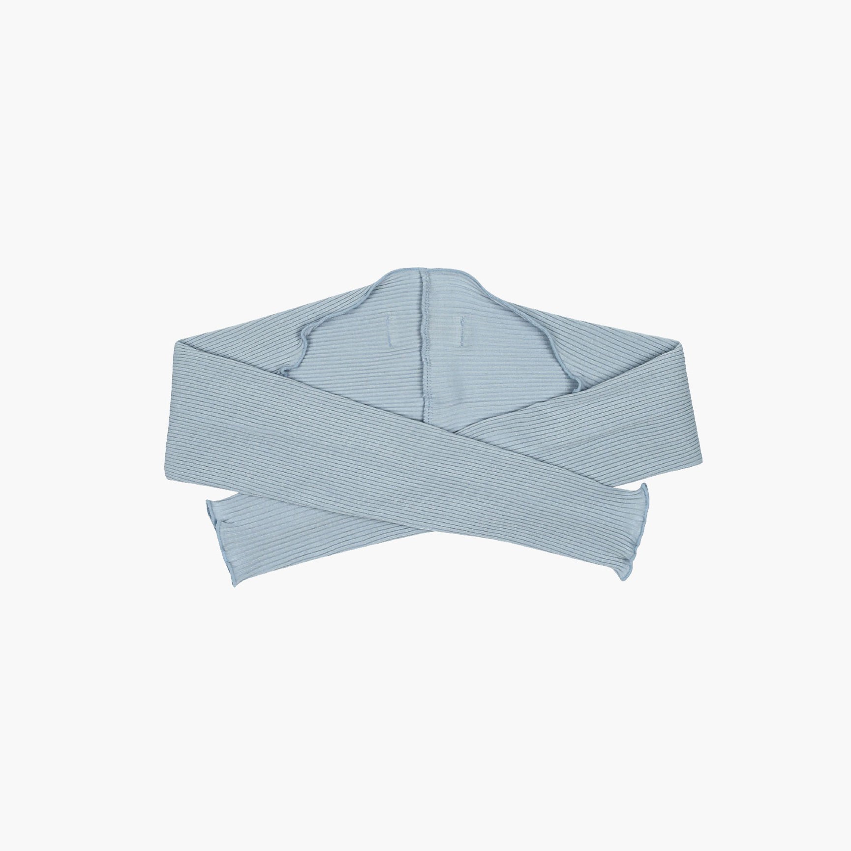 Girls Blue Ballet Shoulder Warmer