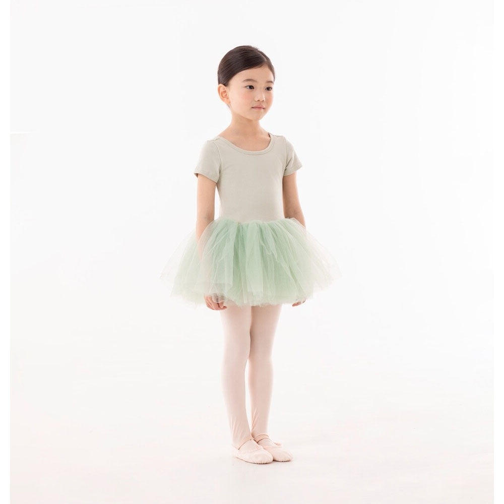 Girls Mint Ballet Onesies