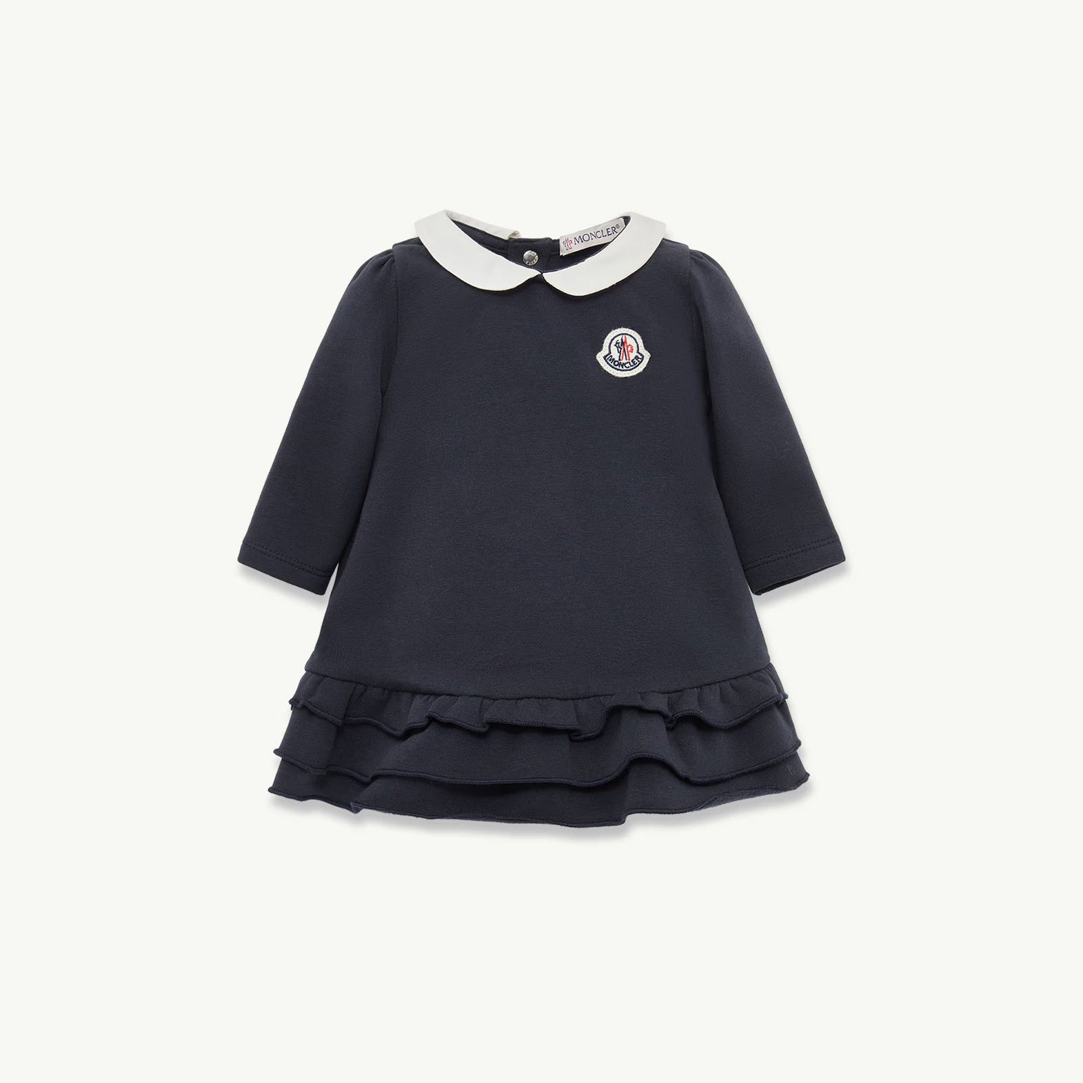 Baby Girls Navy Cotton Dress