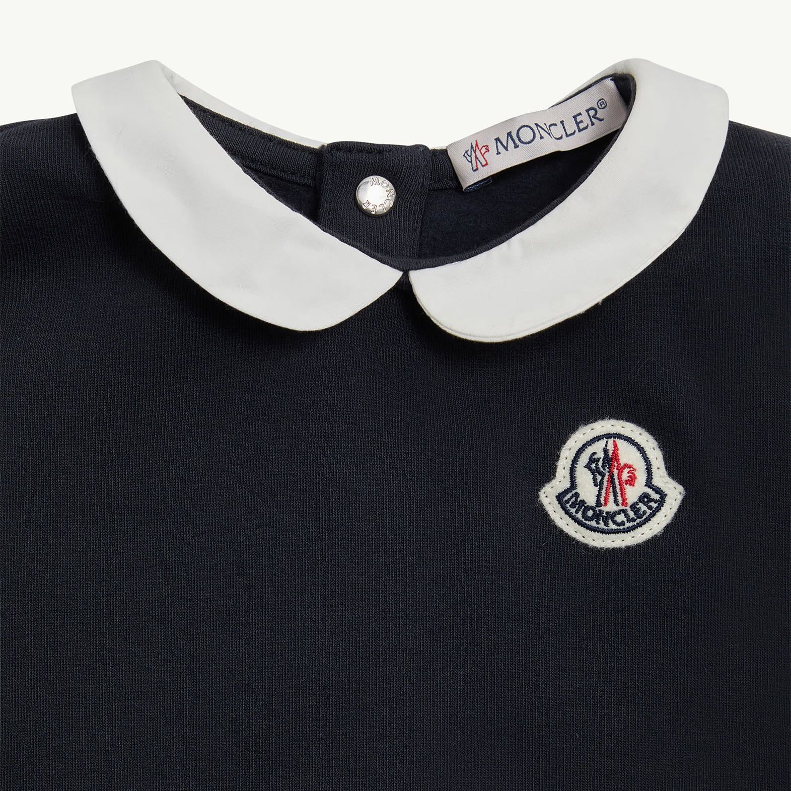 Baby Girls Navy Cotton Dress