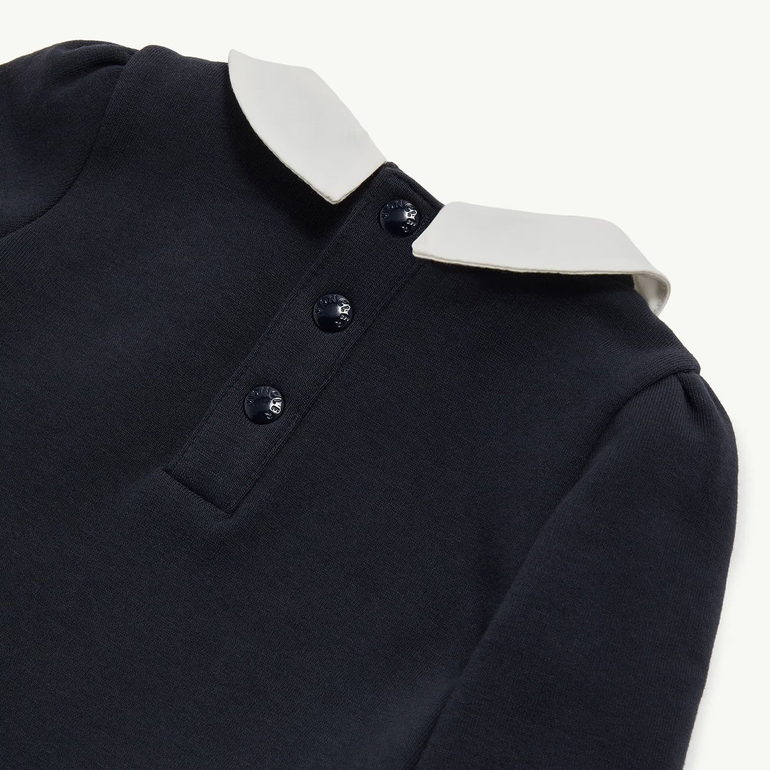 Baby Girls Navy Cotton Dress