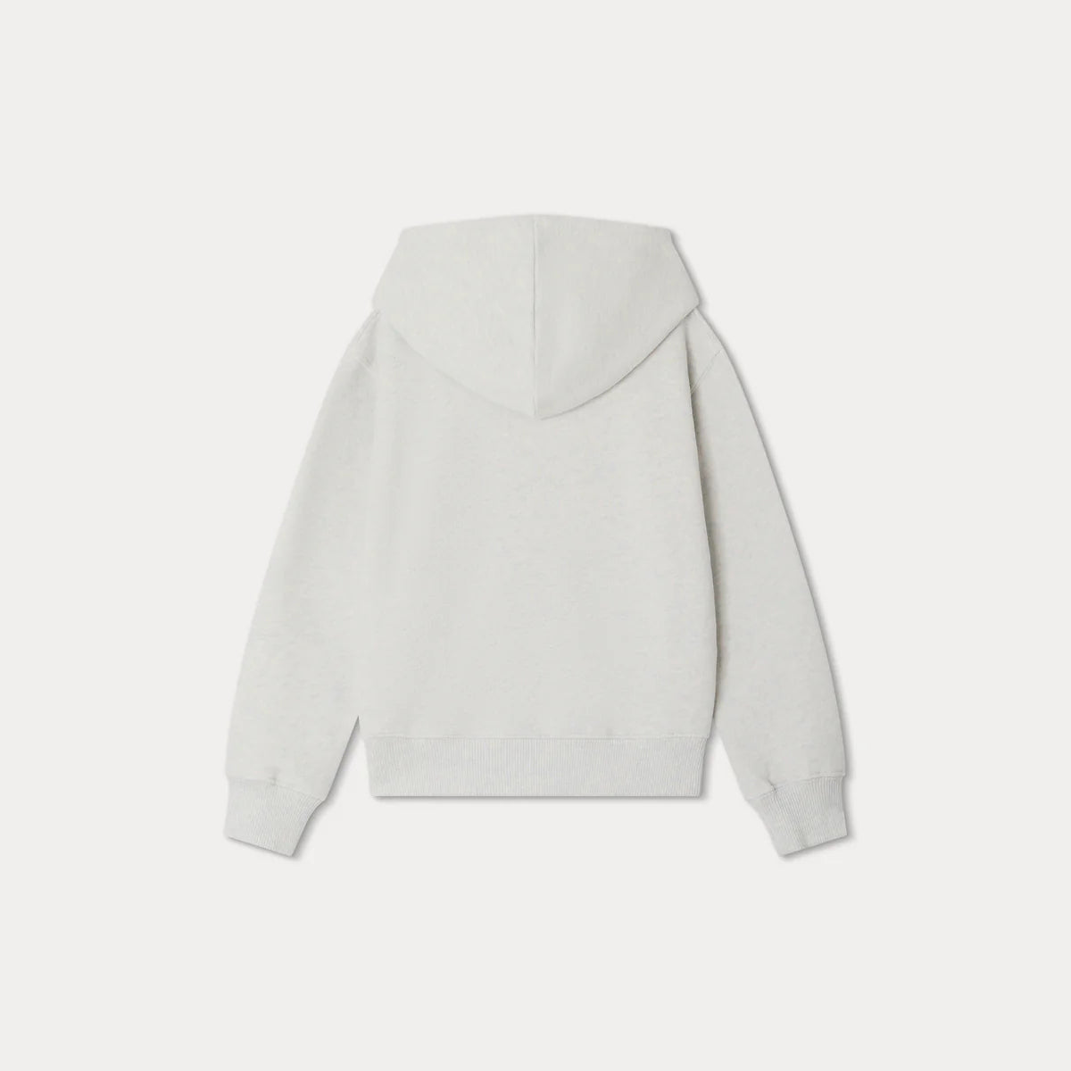 Girls Grey Logo Hooded Sweatshirt