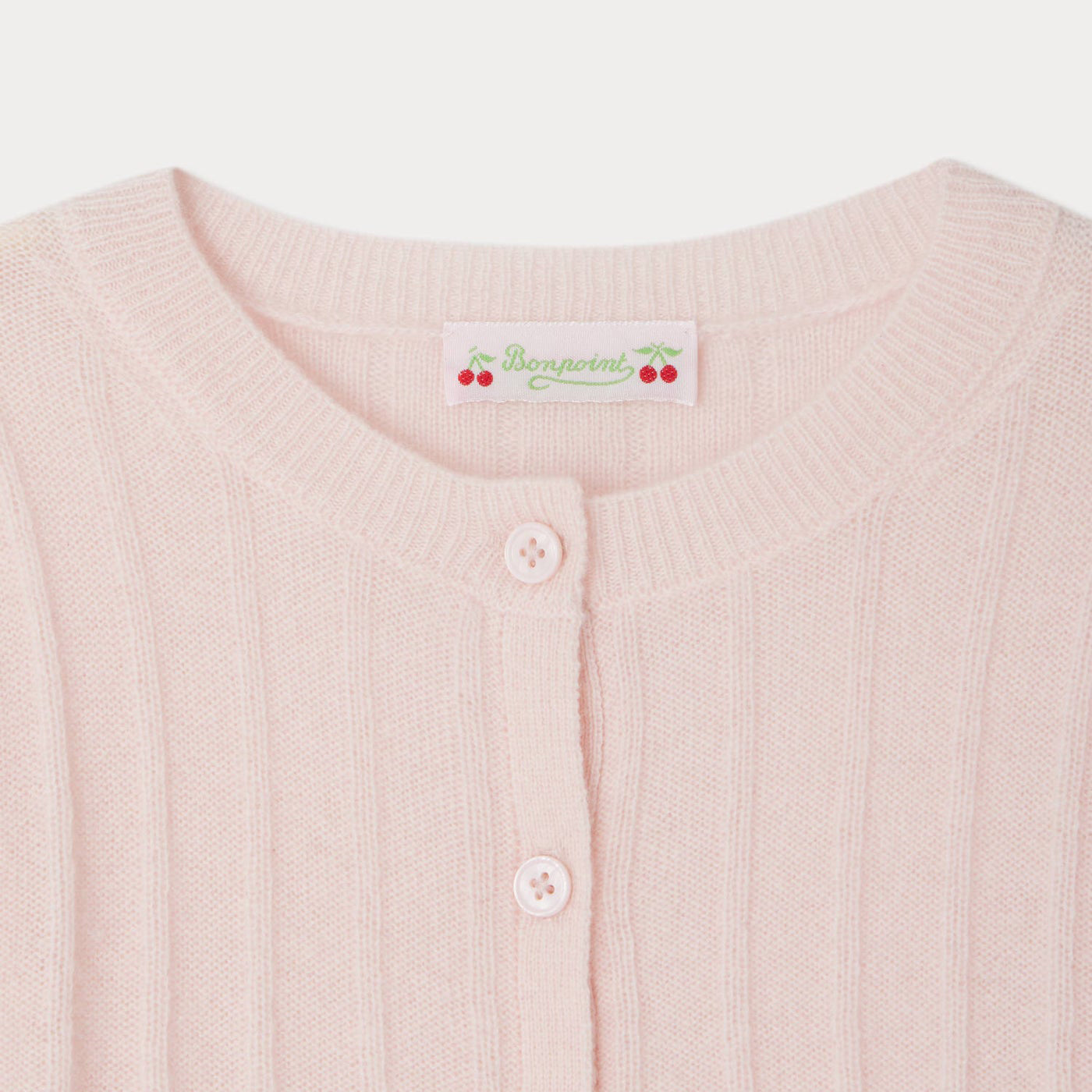 Girls Rose Cashmere Cardigan