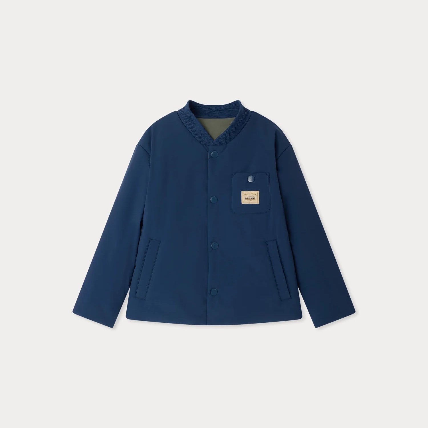 Boys Blue Reversible Padded Jacket