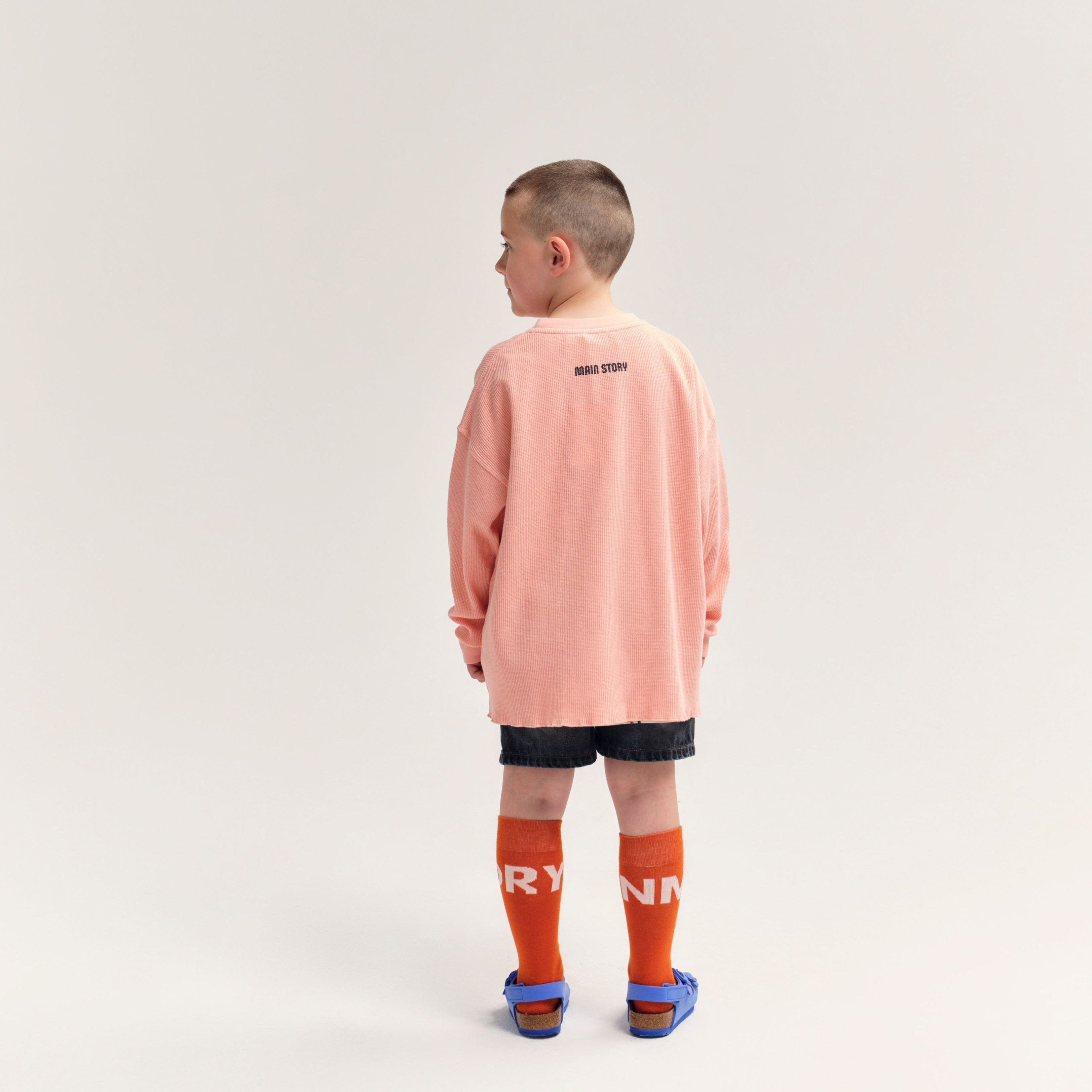 Boys & Girls Pink Cotton T-Shirt
