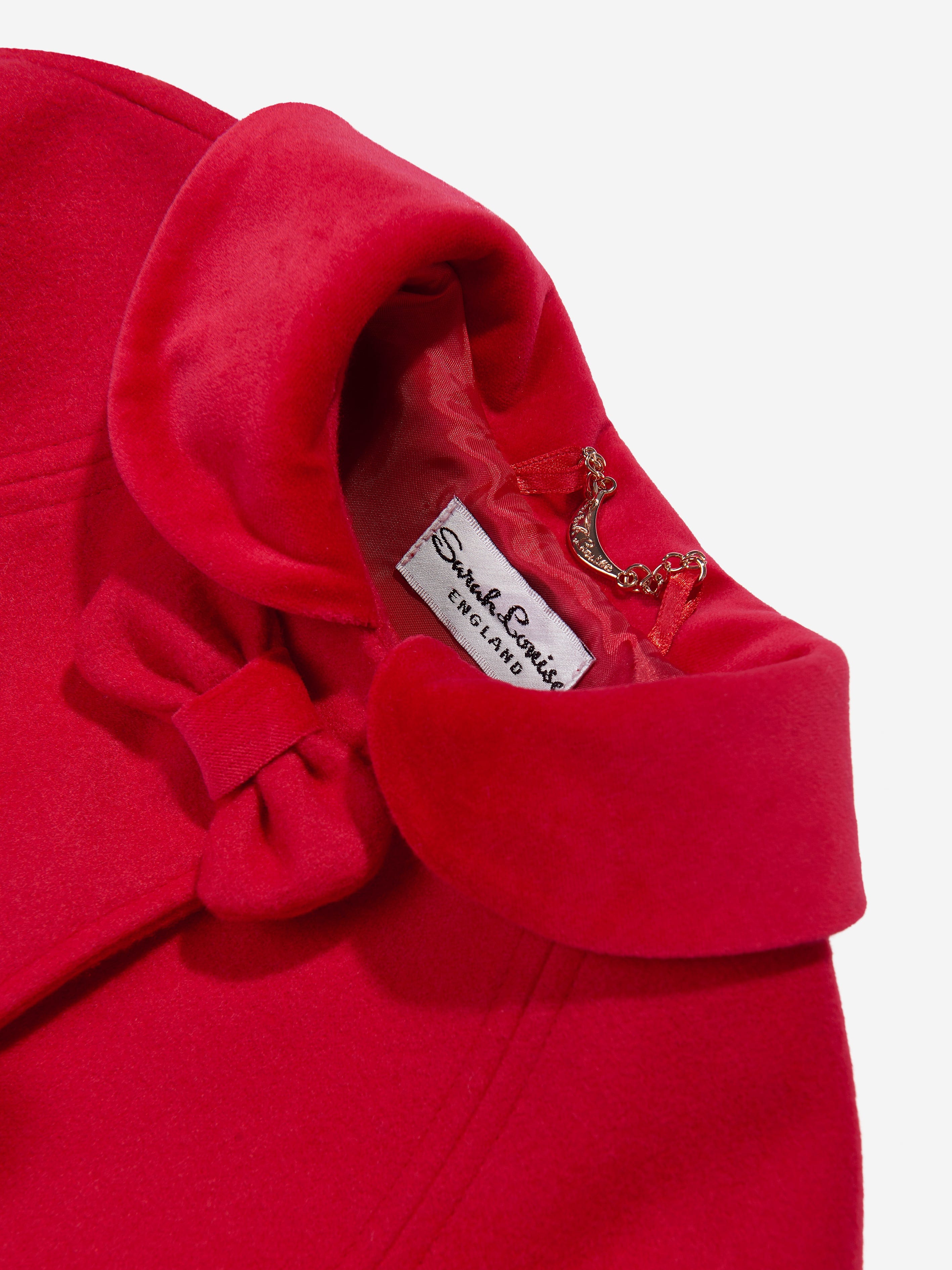 Girls Cape in Red
