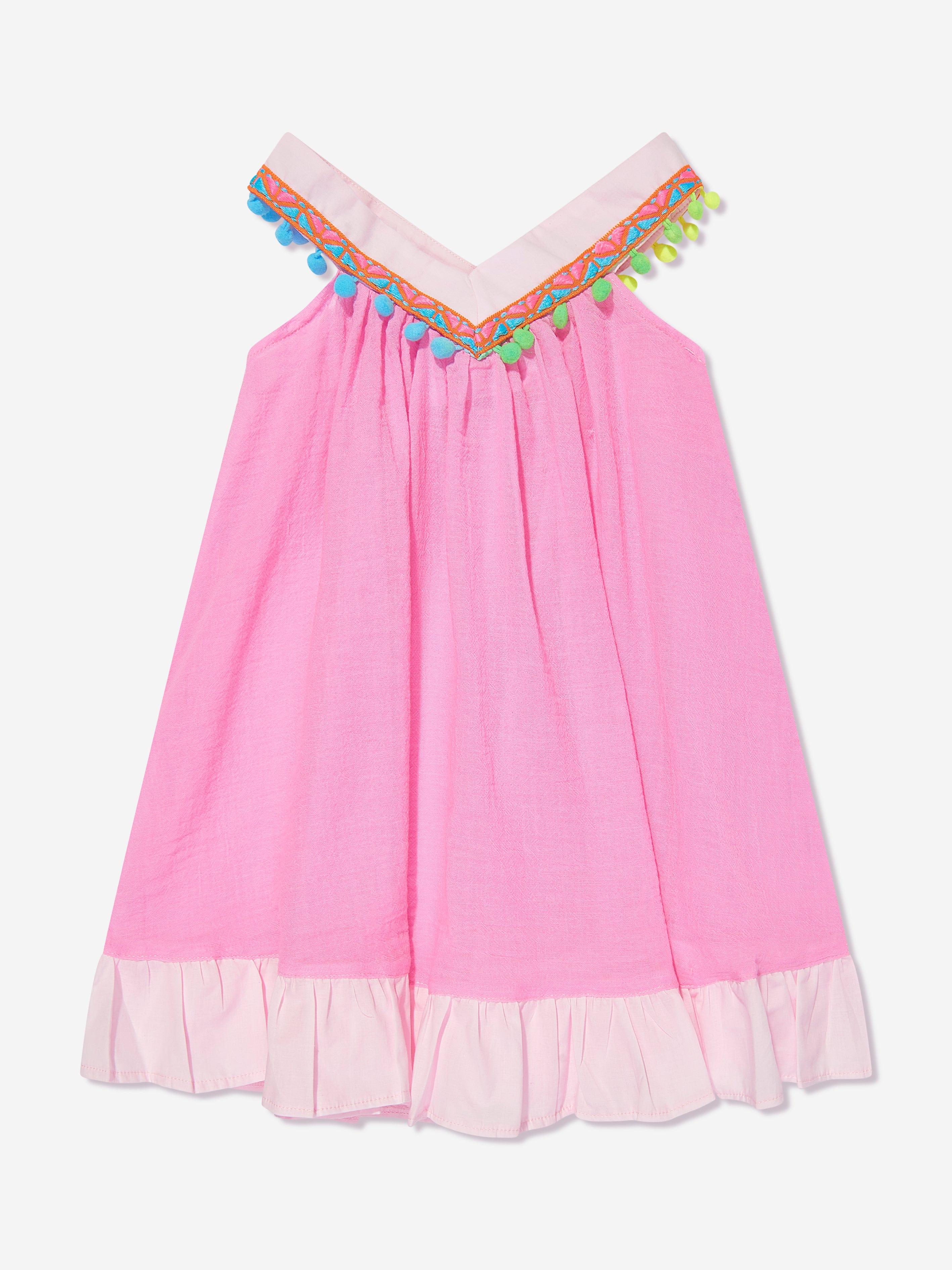 Selini Action Girls Daisy Dress in Pink
