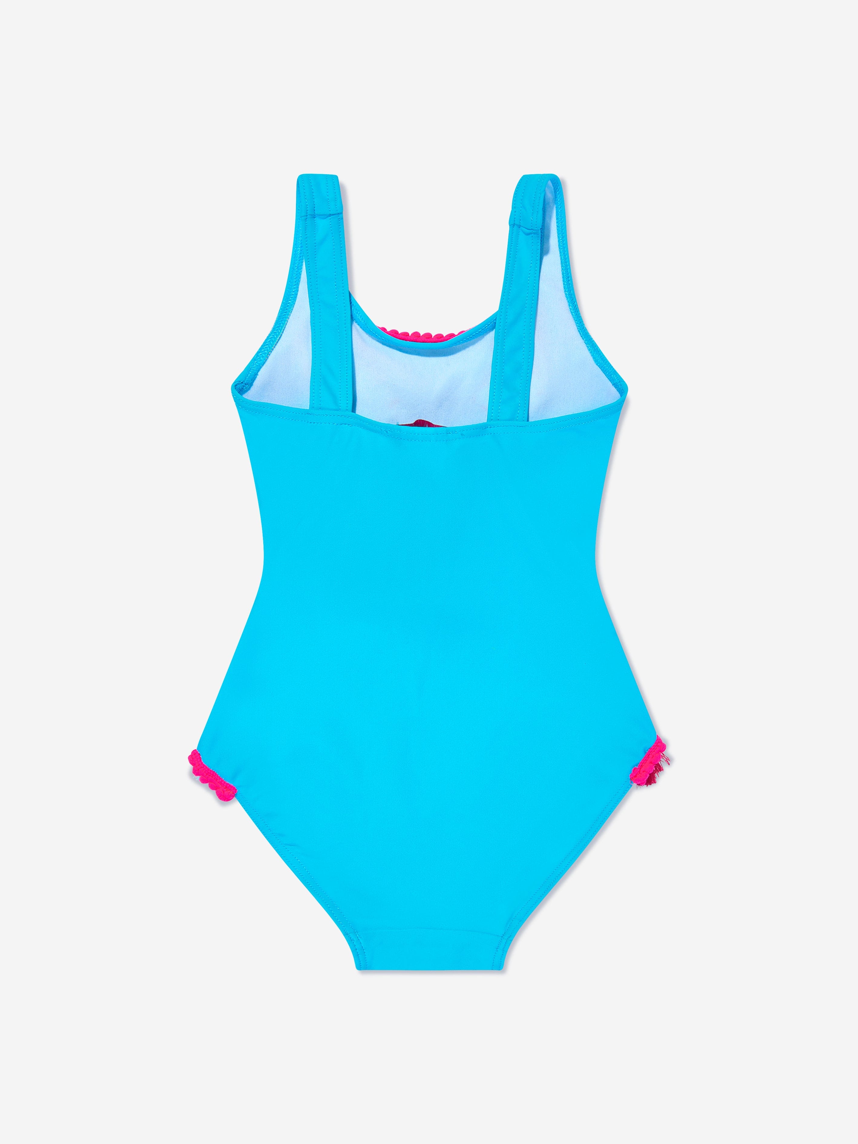 Selini Action Girls Boho Swimsuit in Blue