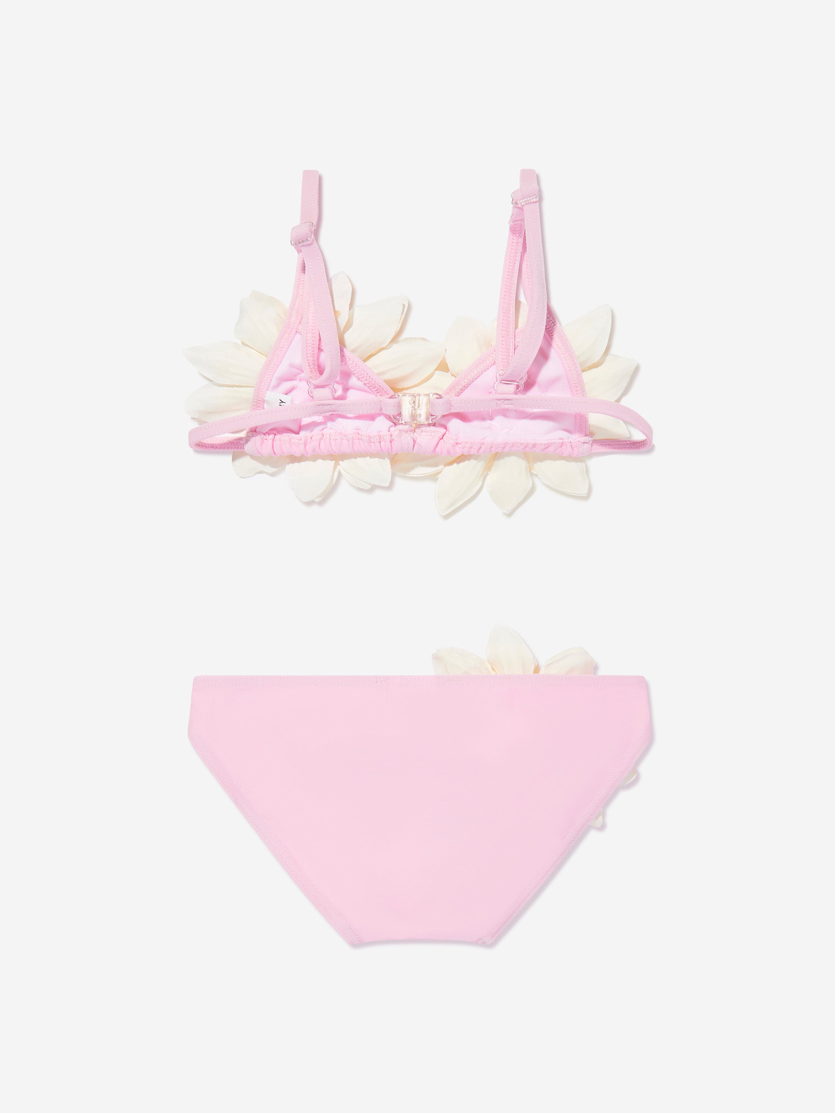 Selini Action Girls Flower Bikini in Pink