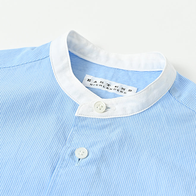 Boys & Girls Blue Stripes Cotton Shirt
