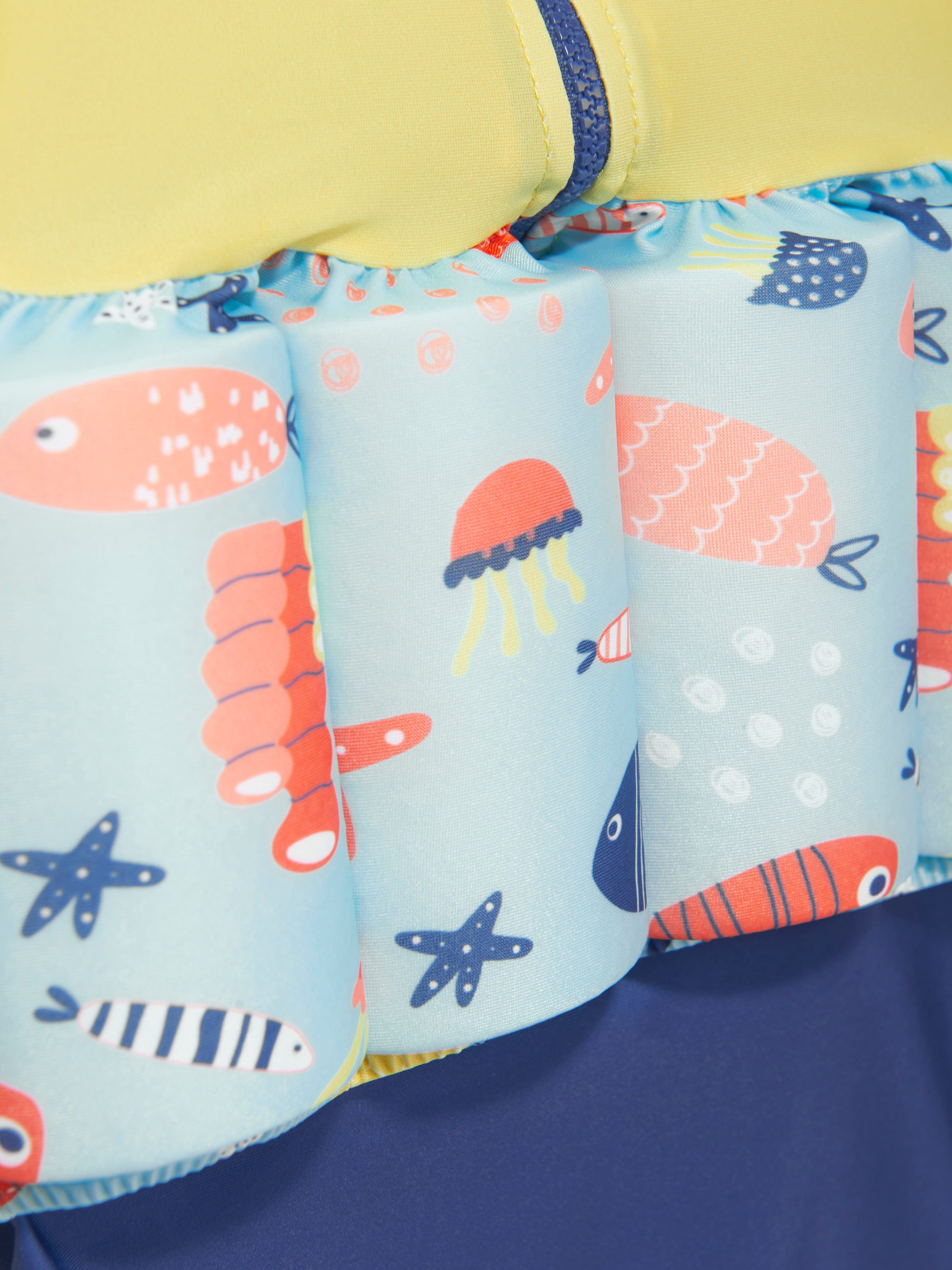 Soli Swim Baby Boys Float Suit (UPF50+) in Multicolour