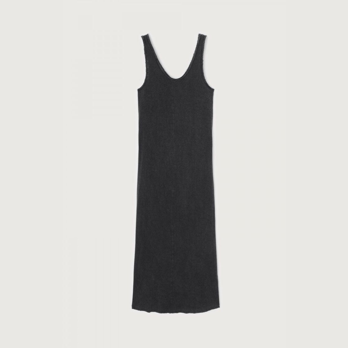 Women Black Cotton Dress