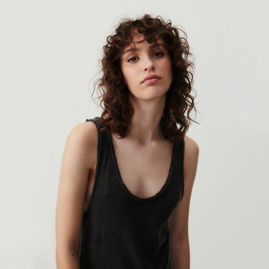 Women Black Cotton Dress