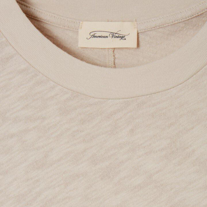 Women Beige Cotton T-Shirt