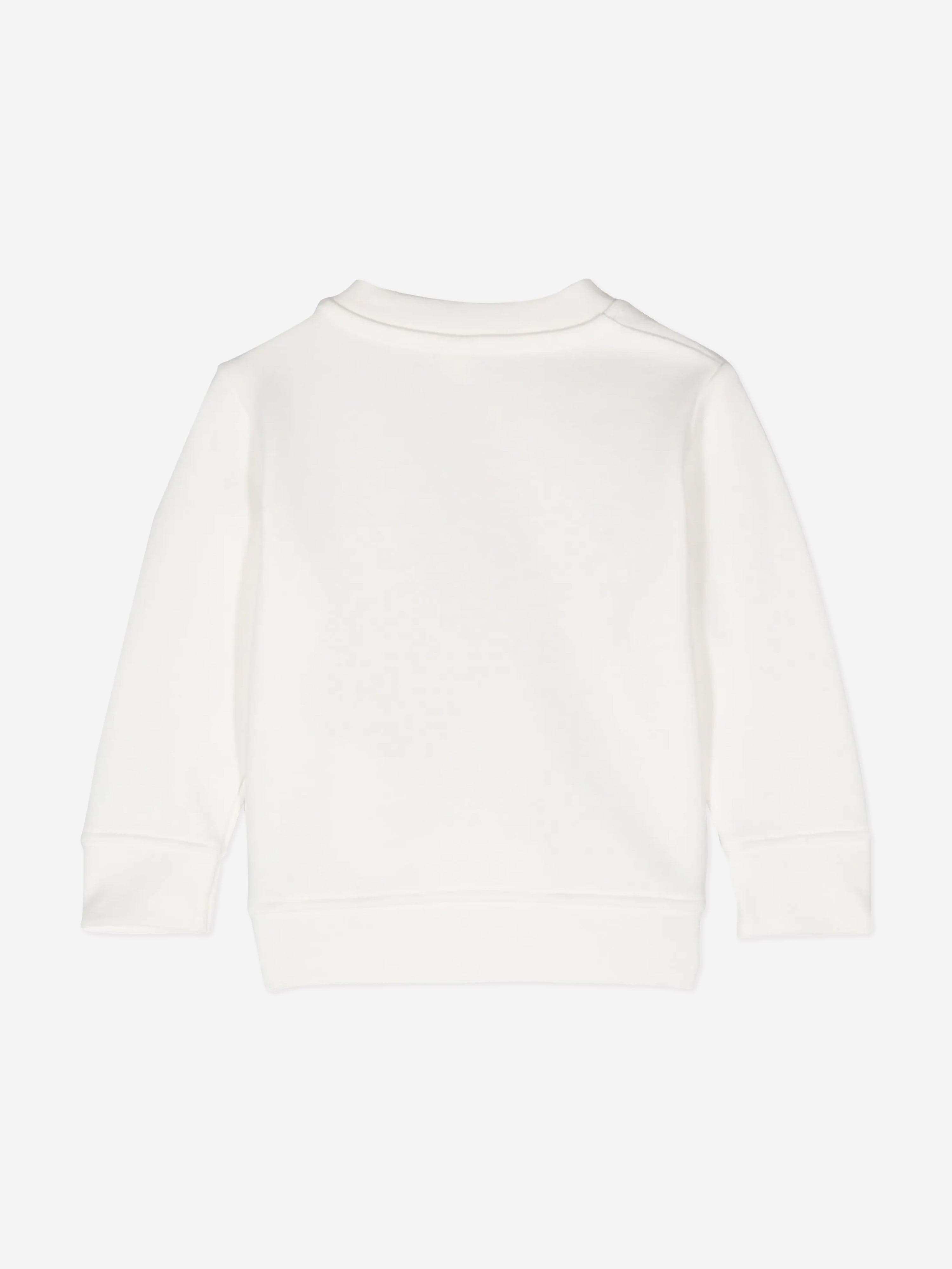 Stella McCartney Baby Girls Logo Sweatshirt in Ivory