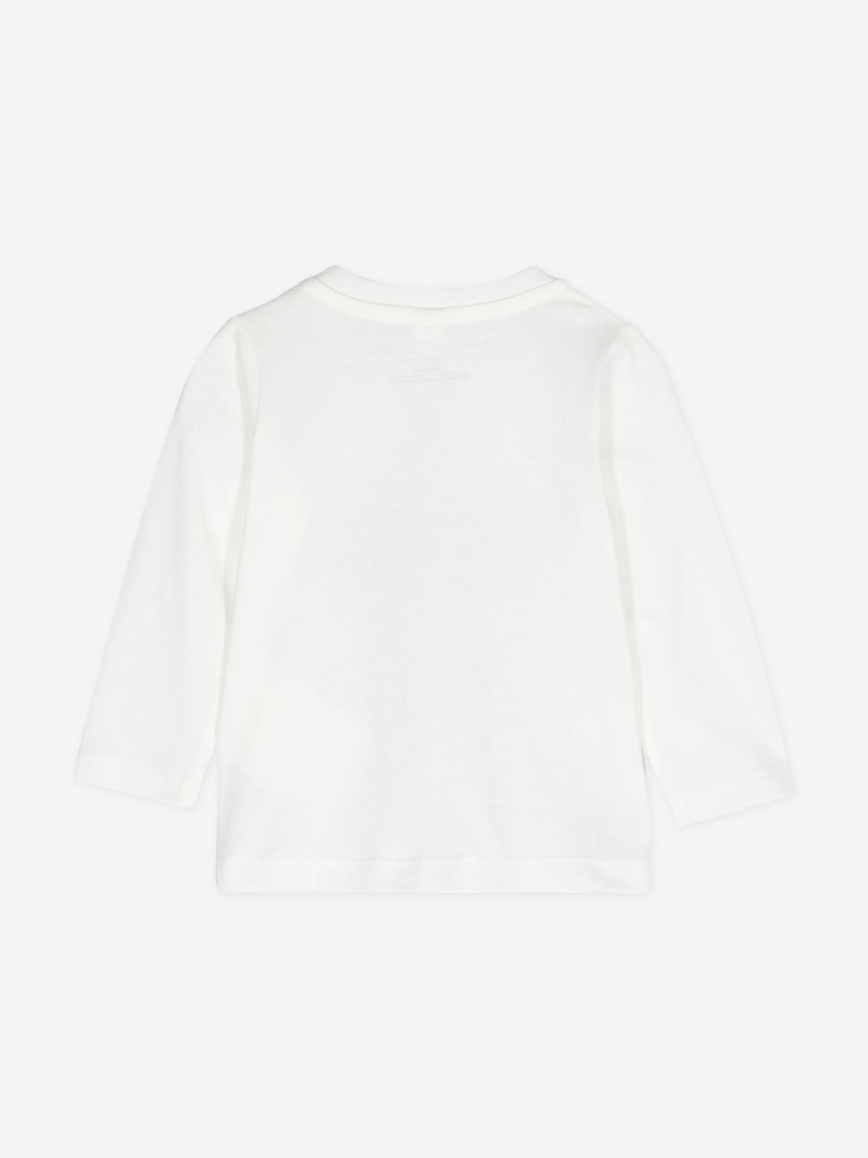Stella McCartney Baby Girls Smiley Face T-Shirt in Ivory