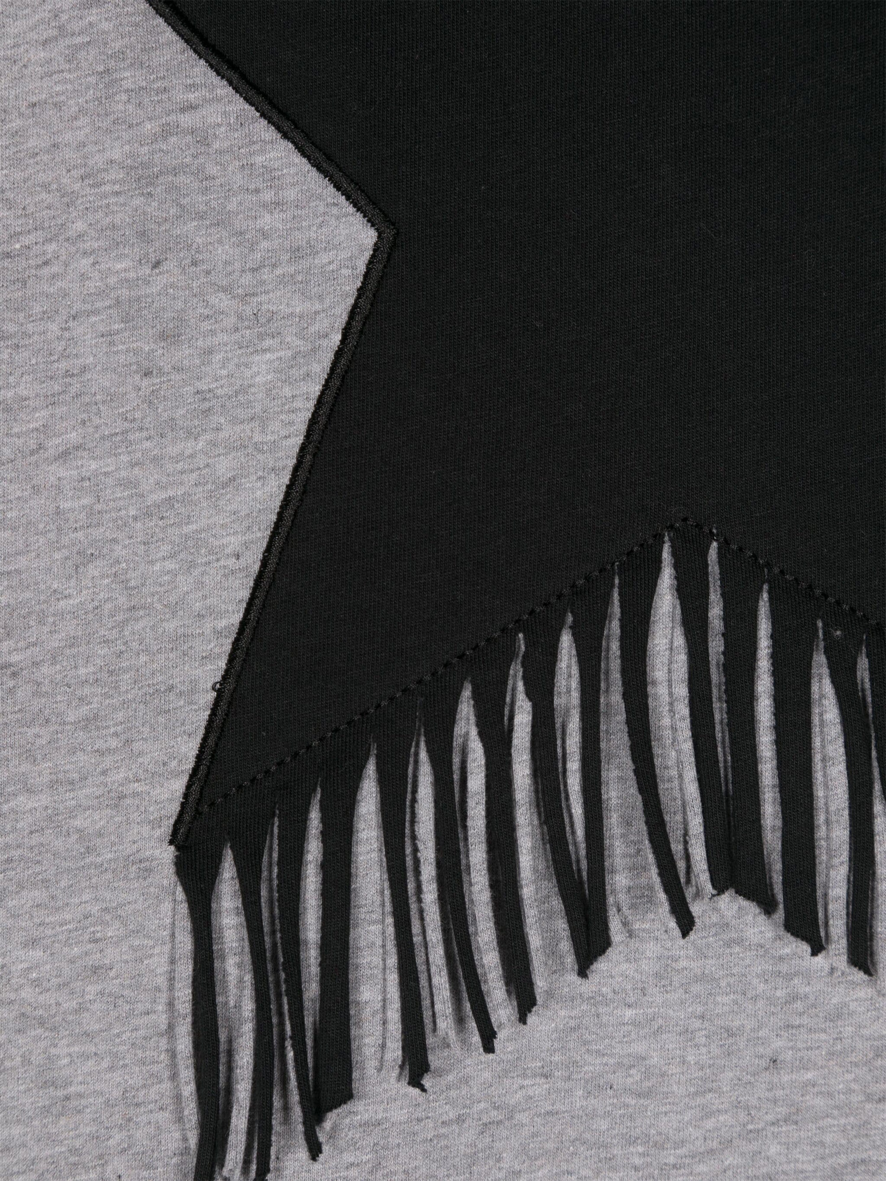 Stella McCartney Girls Tassel Star T-Shirt in Grey