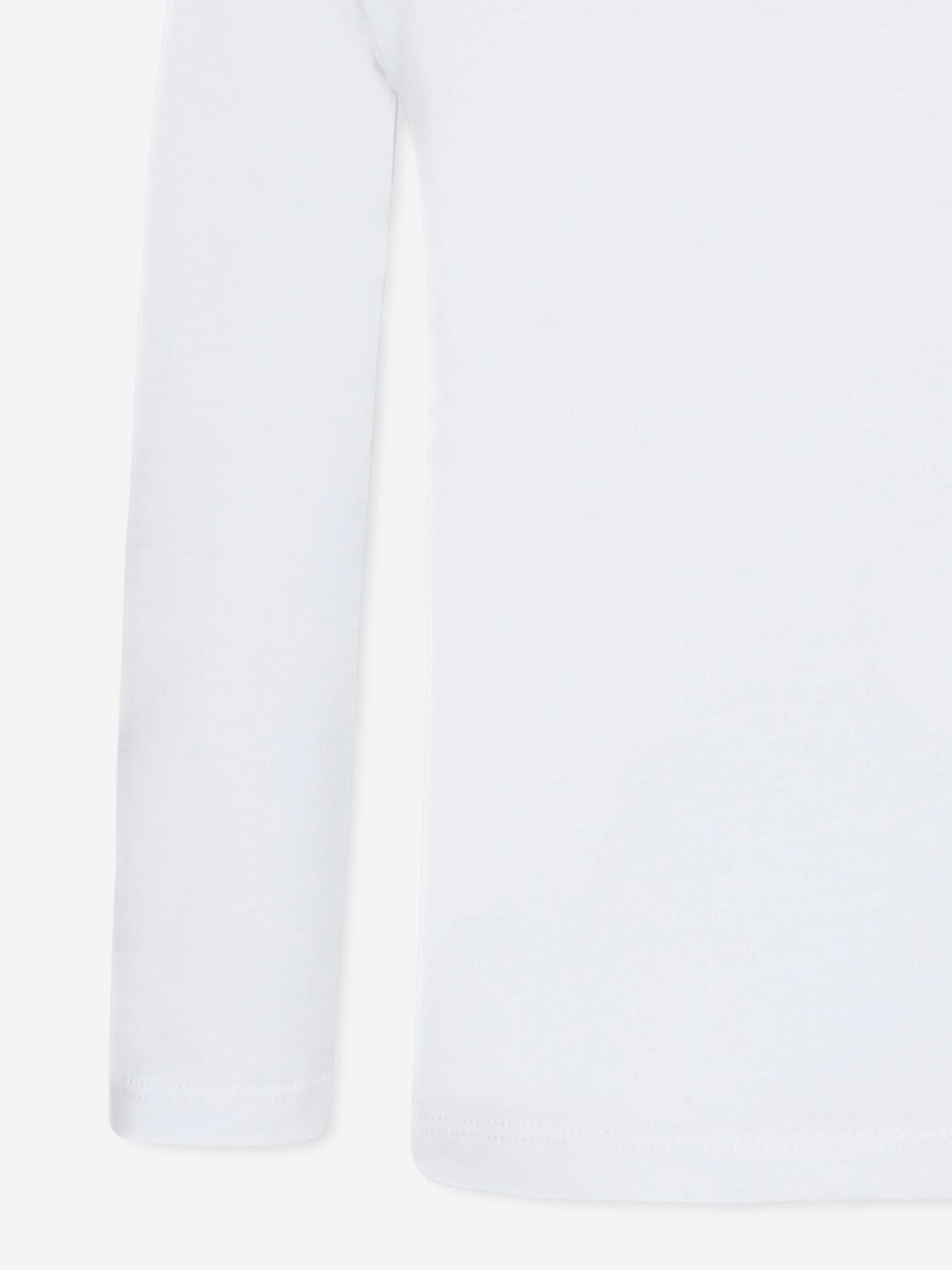 Stella McCartney Kids Christmas Tree T-Shirt in White