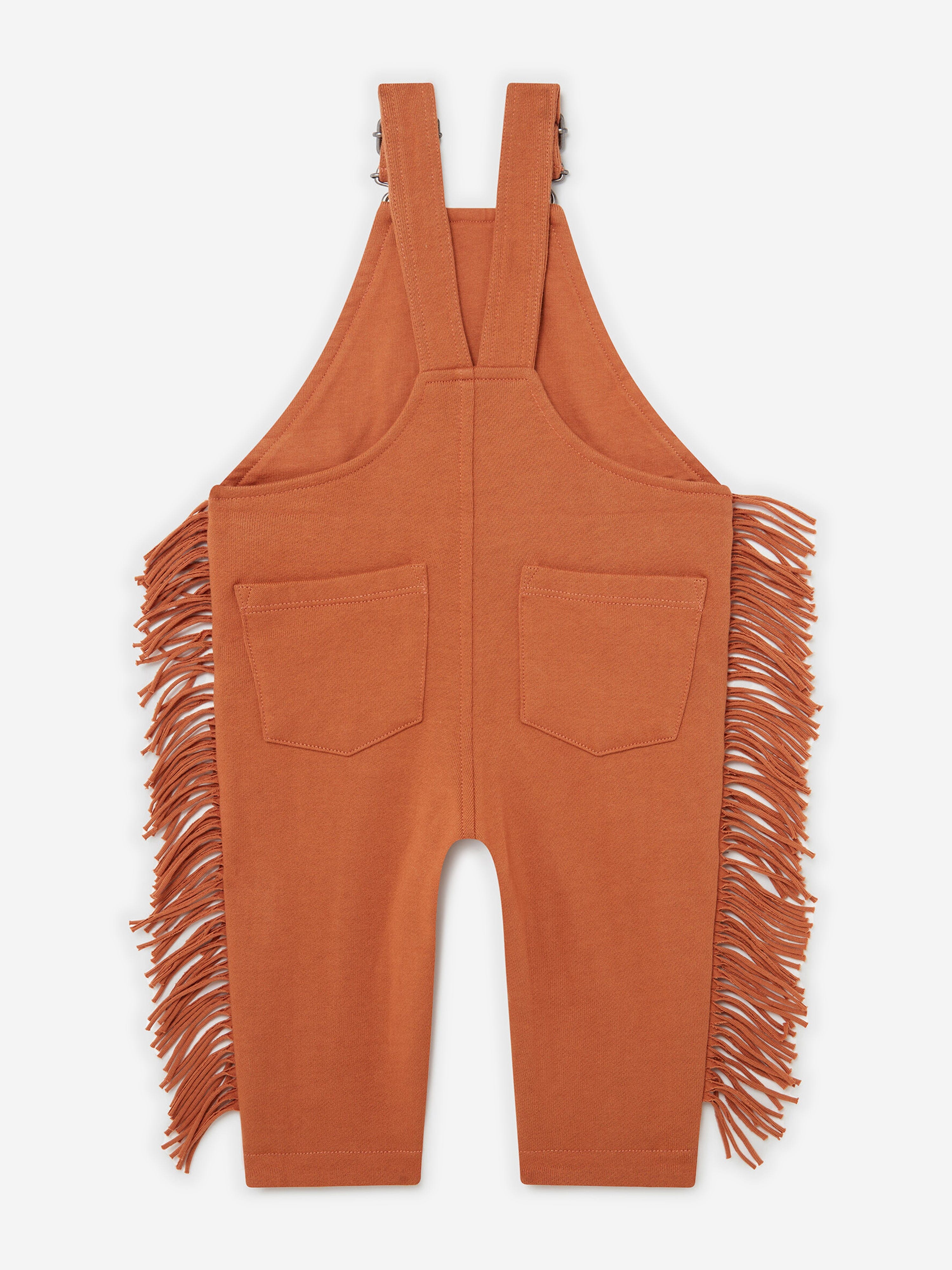 Stella McCartney Baby Horse Dungarees in Brown