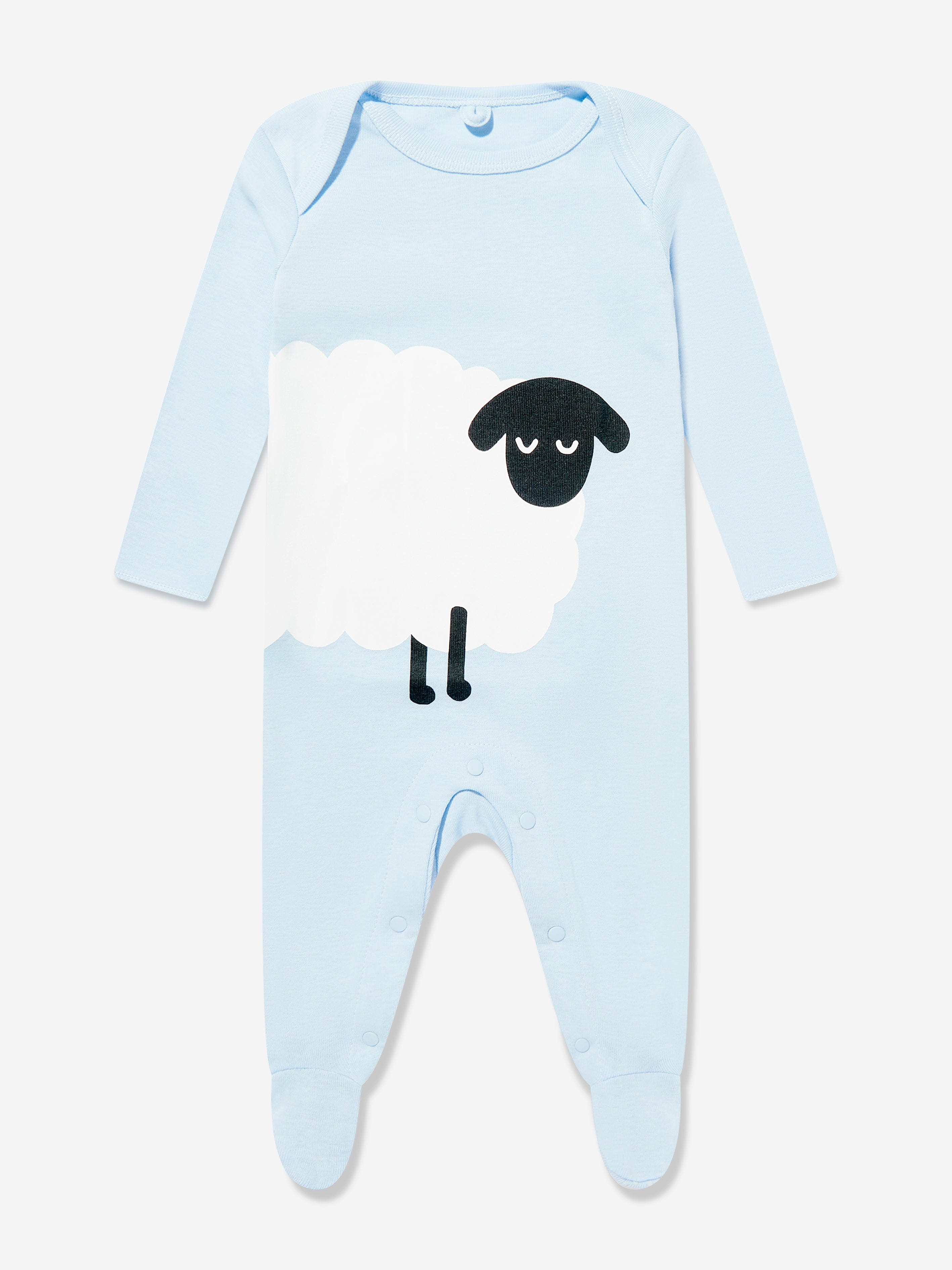 Stella McCartney Baby Boys Sheep Babygrow Gift Set in Blue