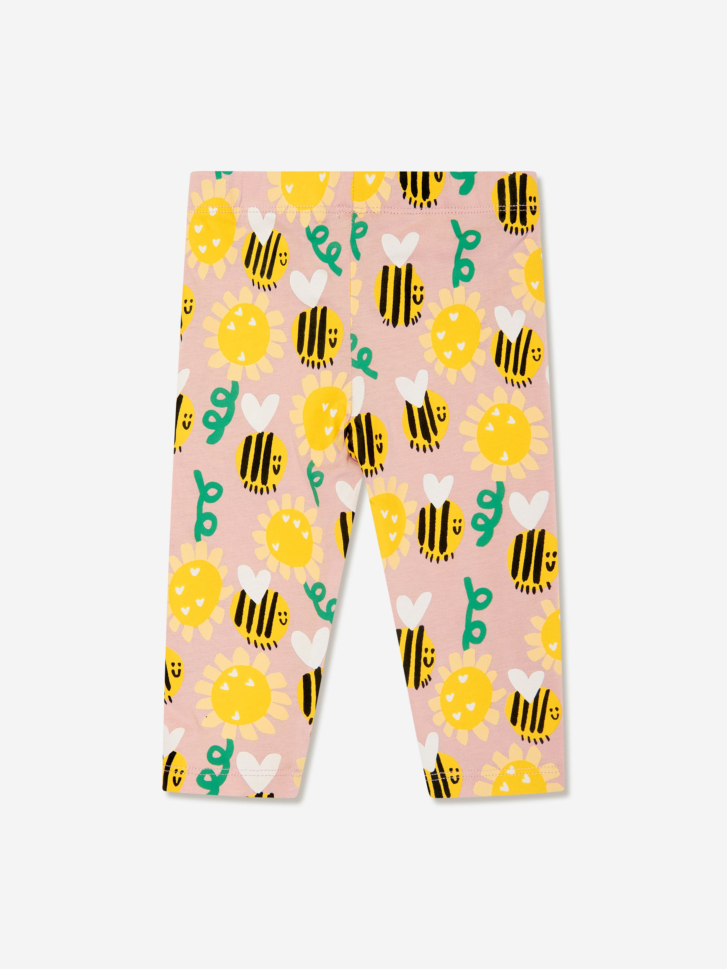 Stella McCartney Baby Girls Bee Leggings in Pink