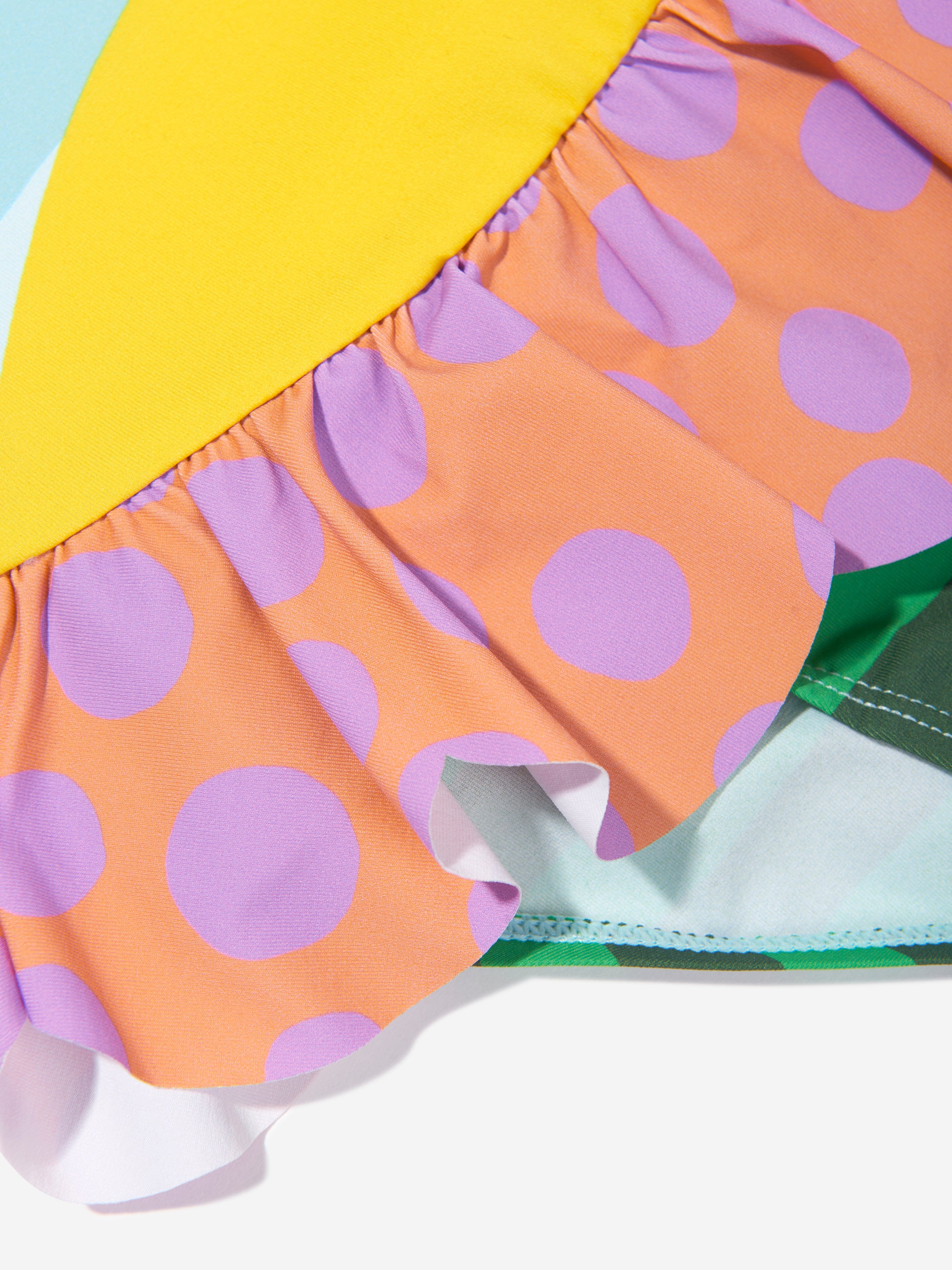 Stella McCartney Baby Girls Bee Swimsuit in Multicolour