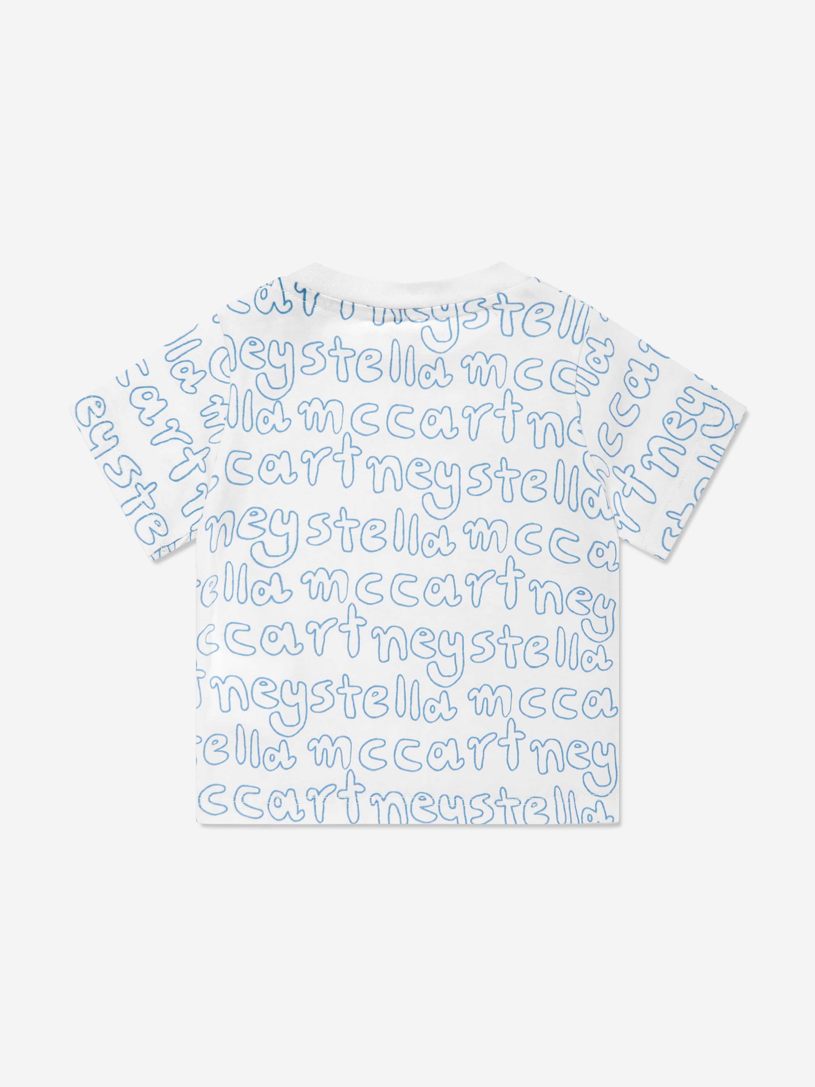 Baby Boys Logo T-Shirt in Ivory