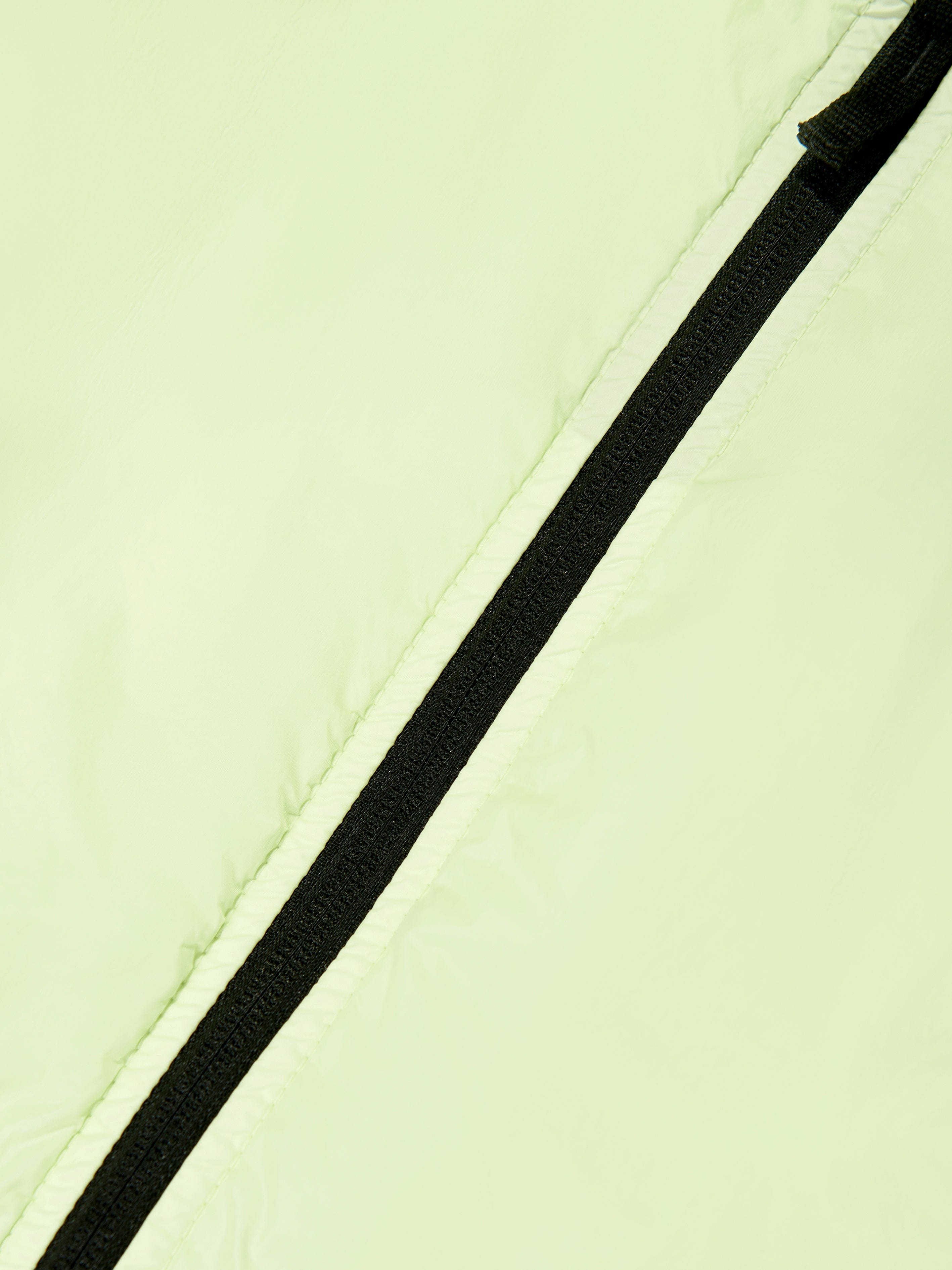 Boys Hooded Zip Up Jacket in Green