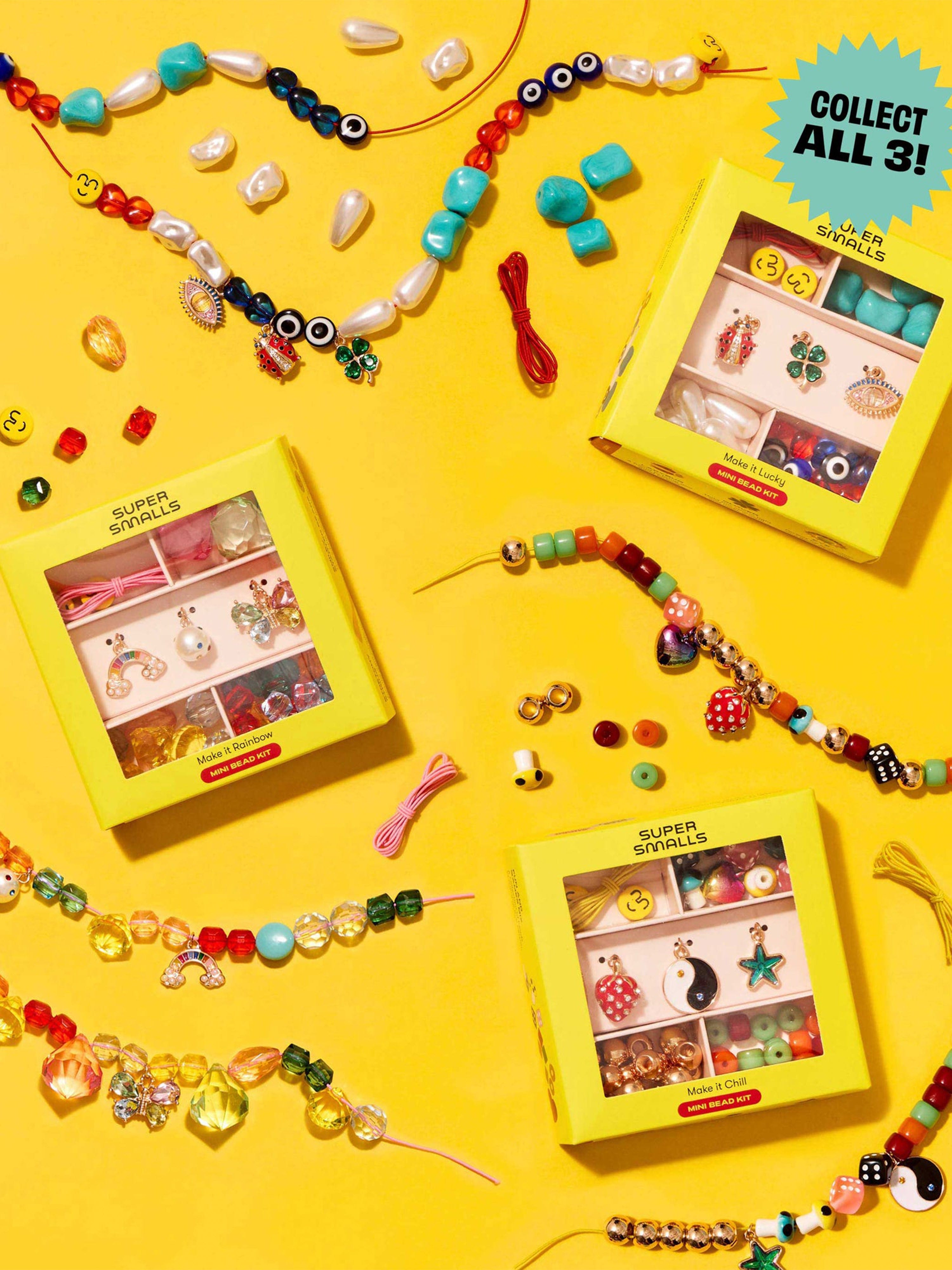 Super Smalls Girls Make it Chill Mini Bead Kit in Multicolour
