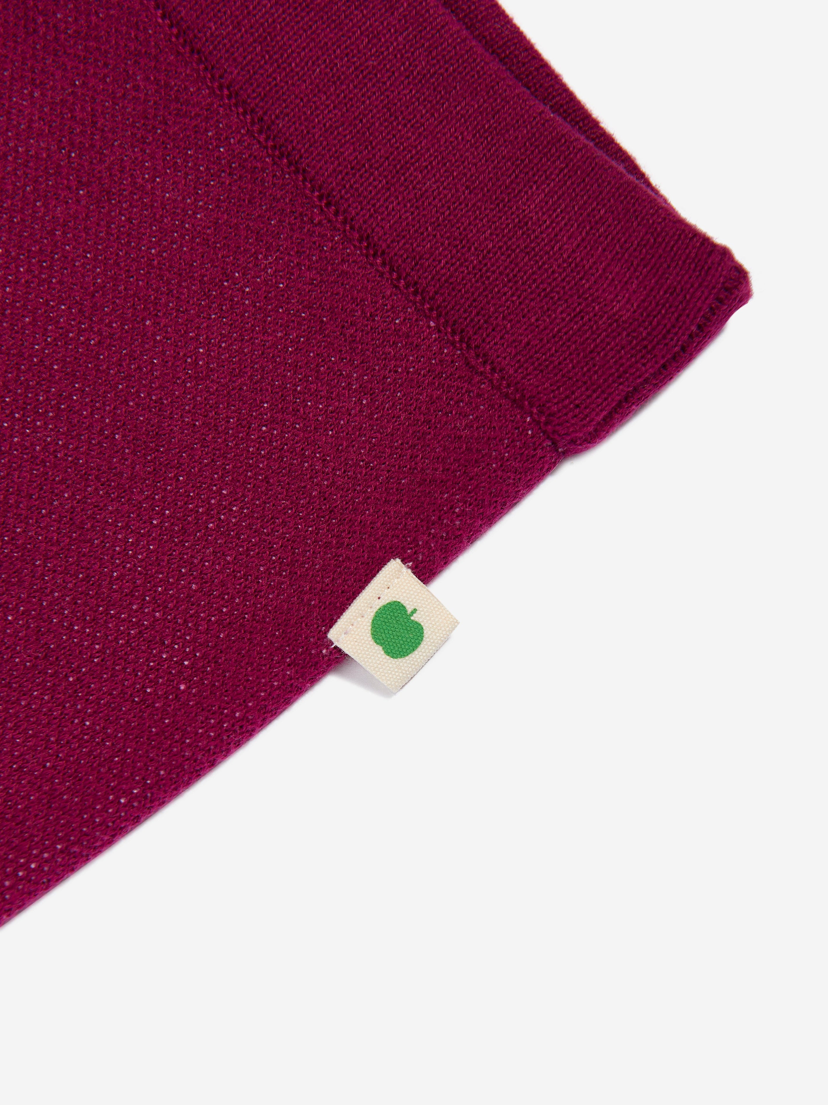 Girls Fern Cabin Knit Joggers in Purple
