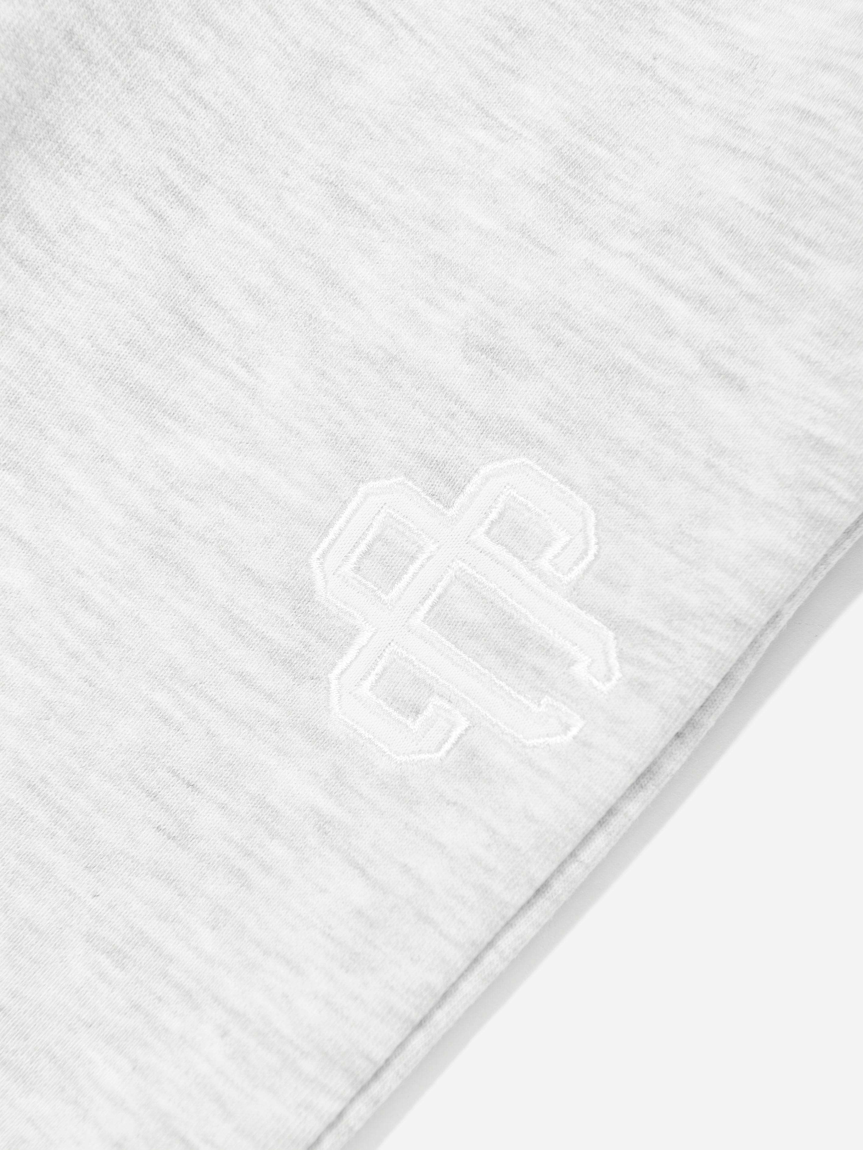 The Couture Club Kids Emblem Applique Joggers in Grey