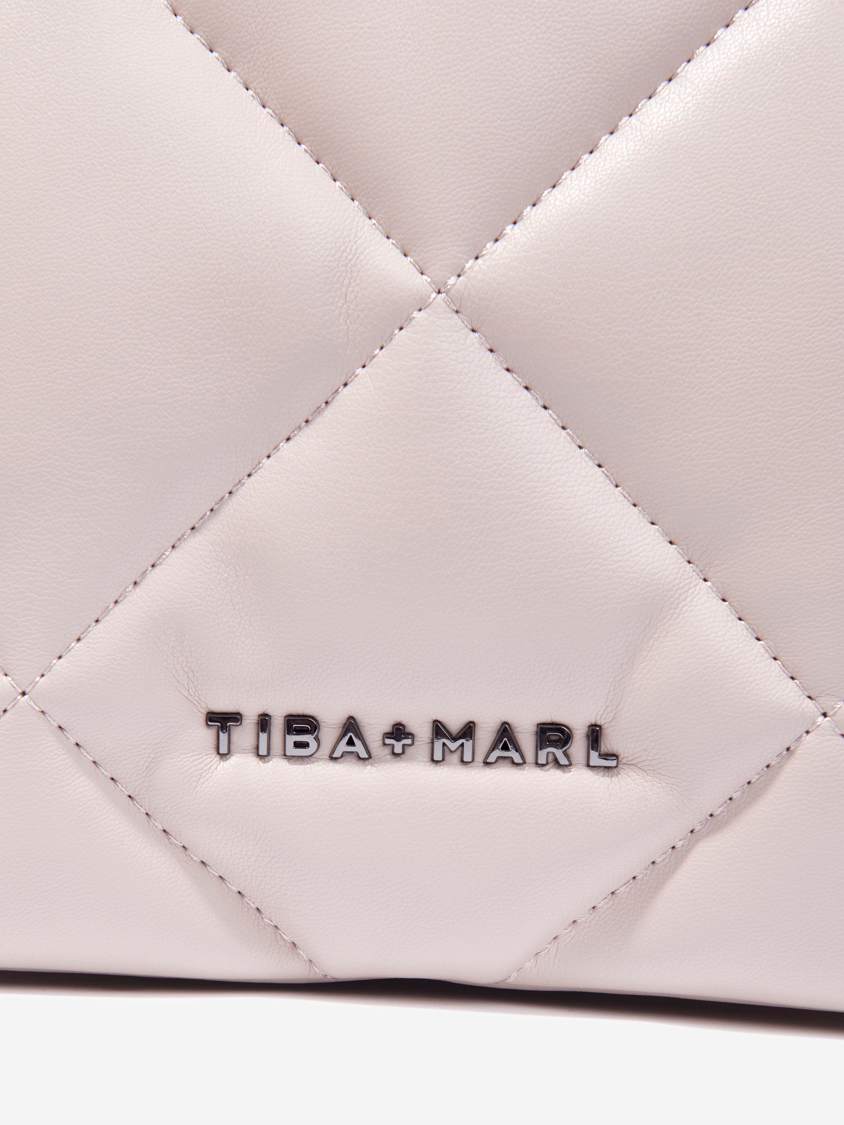 Tiba + Marl Baby Nova Compact Quilted Changing Bag in Ivory (33cm)